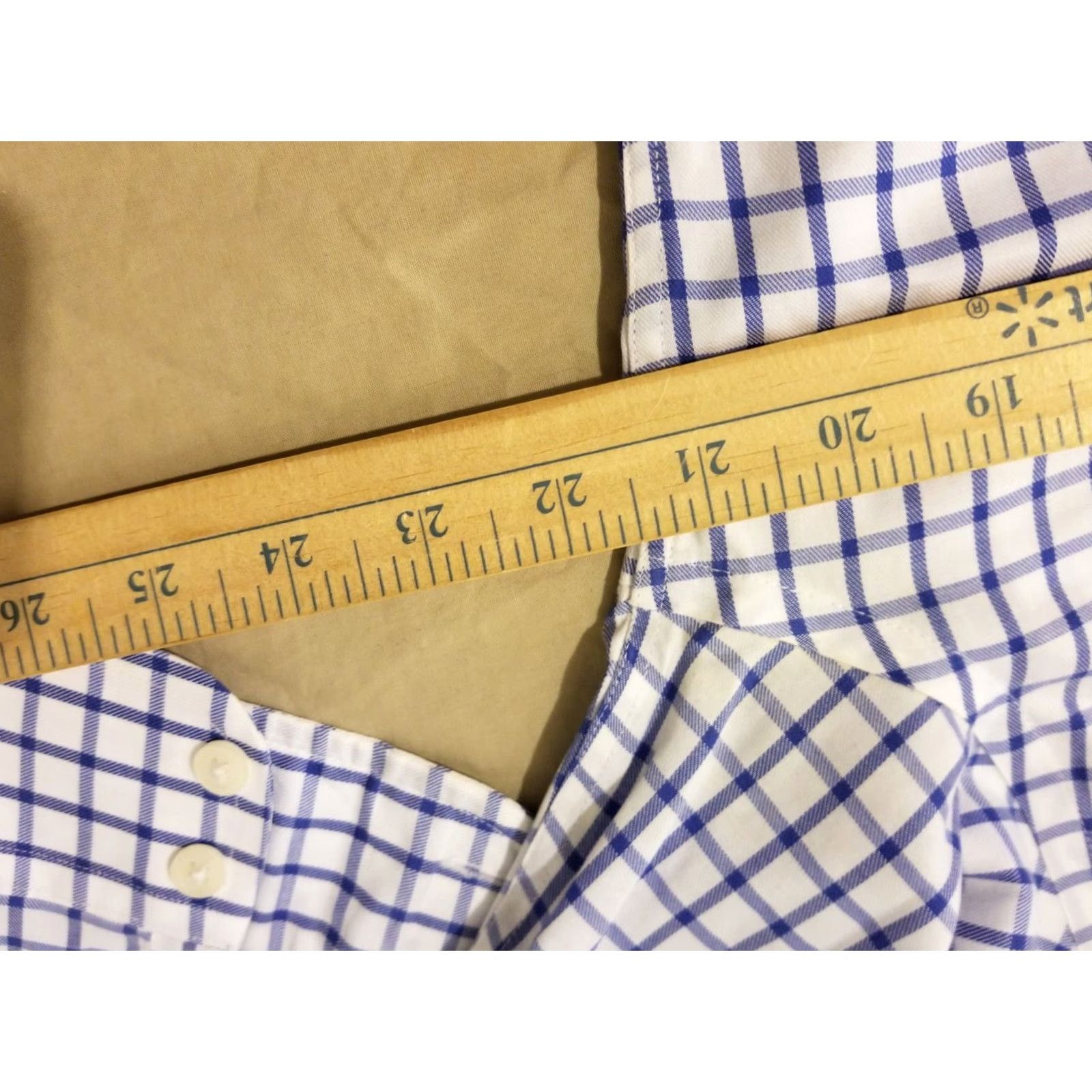 Charles Tyrwhitt Charles Tyrwhitt Dress Shirt Mens 16 35 Blue Cotton Button Size 42R - 5 Thumbnail