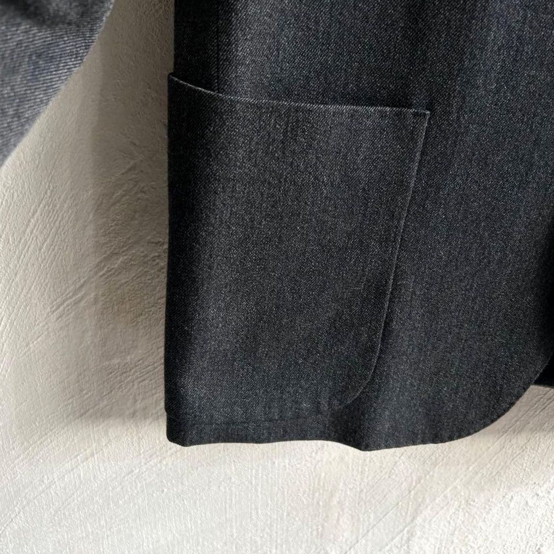 Margaret Howell Margaret Howell Jacket Mens M Charcoal Grey MHL Wool Cotton Blend Tailored Size US M / EU 48-50 / 2 - 3 Thumbnail