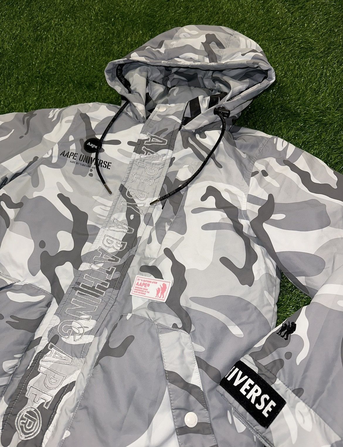 Aape Aape By A Bathing Ape Bape Womens Puffer Jacket Size XXS Size XXS / US 00 / IT 34 - 3 Thumbnail