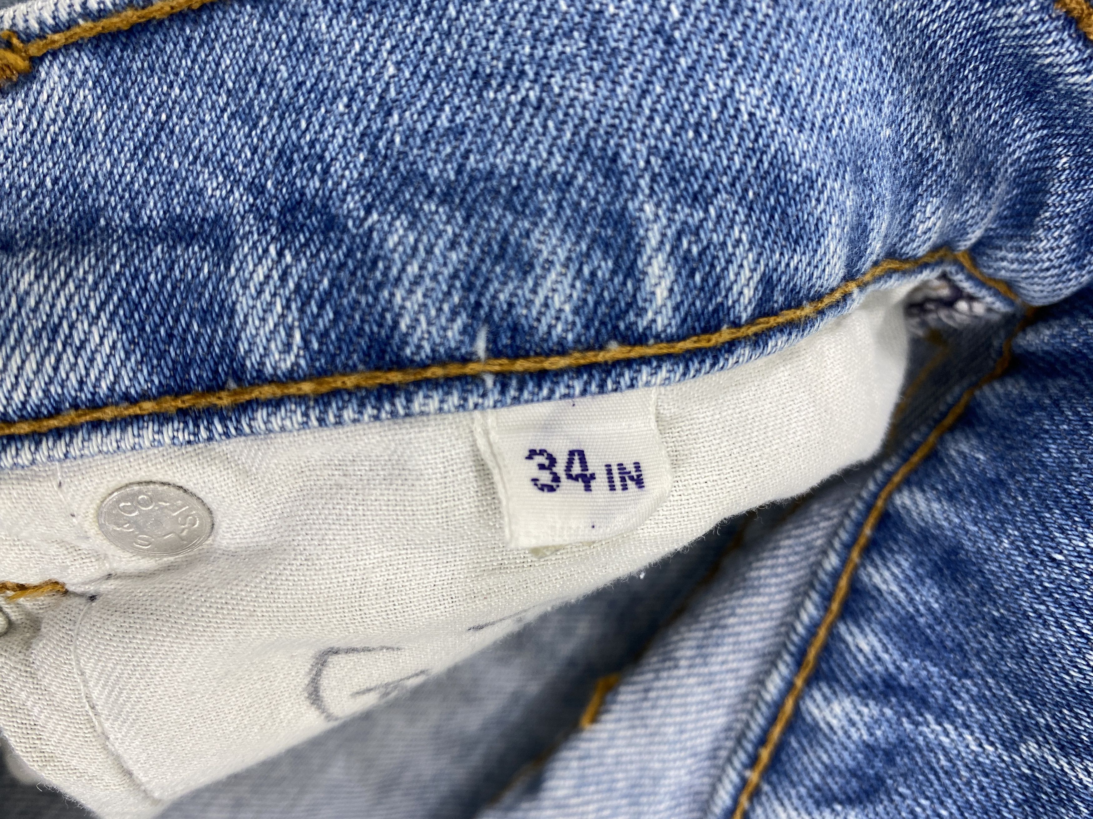 Levi's Distressed Blue Vintage Levi's Jeans 33x30 Denim- JN3548 Size US 33 - 12 Thumbnail