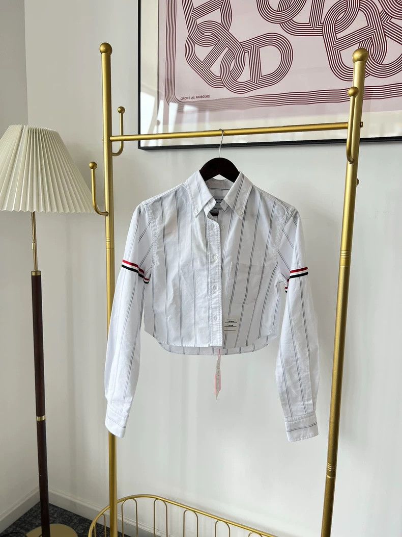 Thom Browne Thom Browne Single panel long sleeve shirt Size S / US 4 / IT 40 - 1 Thumbnail