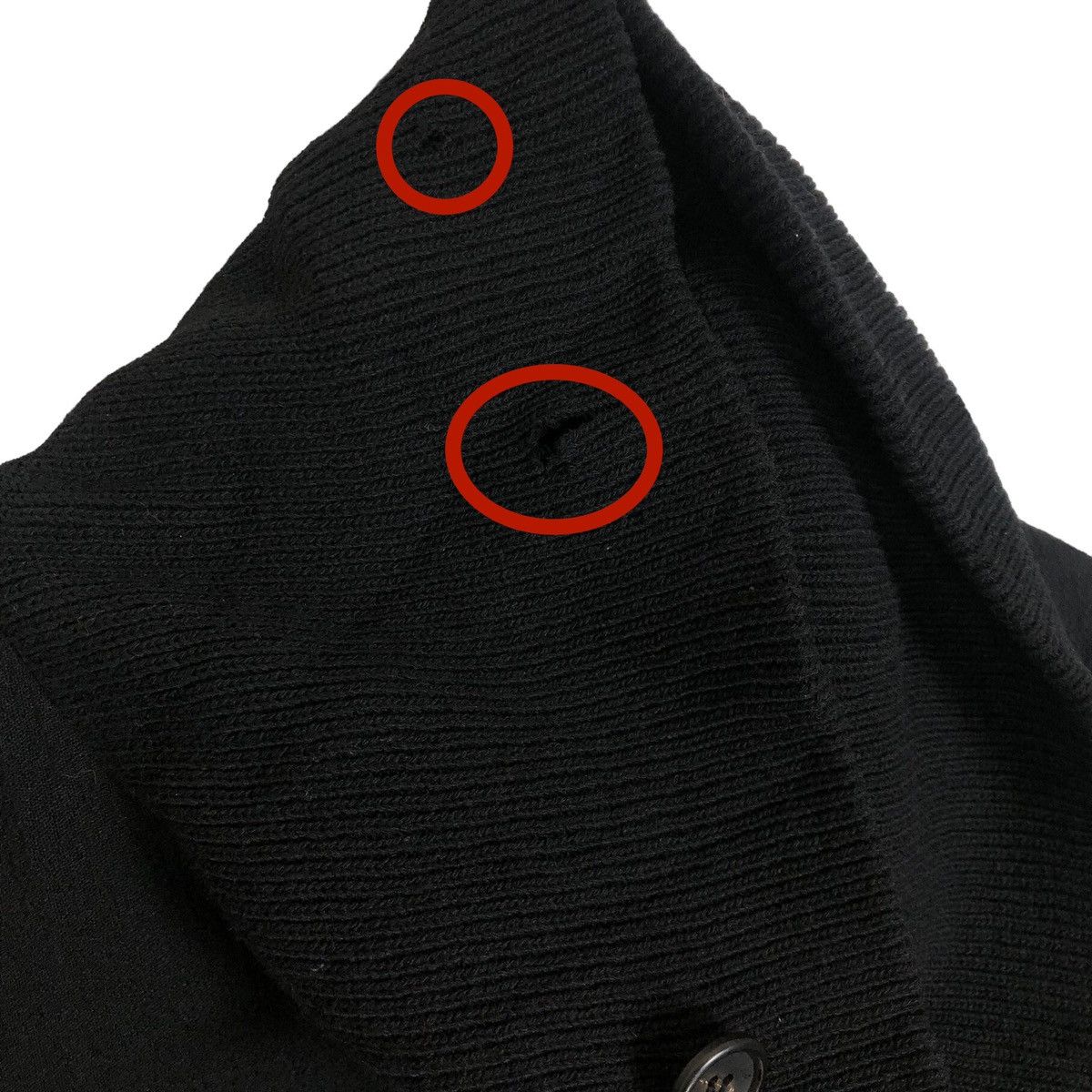 Yohji Yamamoto Vintage 90s Y’s Yohji Yamamoto Large Collar Wool Overcoat Size M / US 6-8 / IT 42-44 - 21 Thumbnail