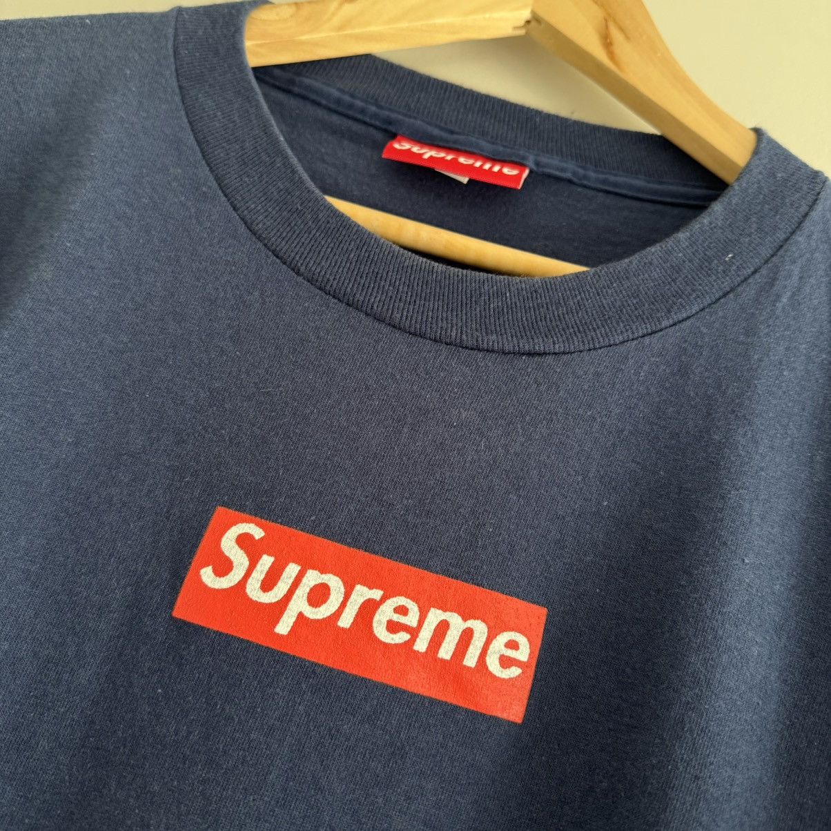 Supreme 1995 Supreme “Quarter Inch” Box Logo Tee Size US XL / EU 56 / 4 - 1 Thumbnail