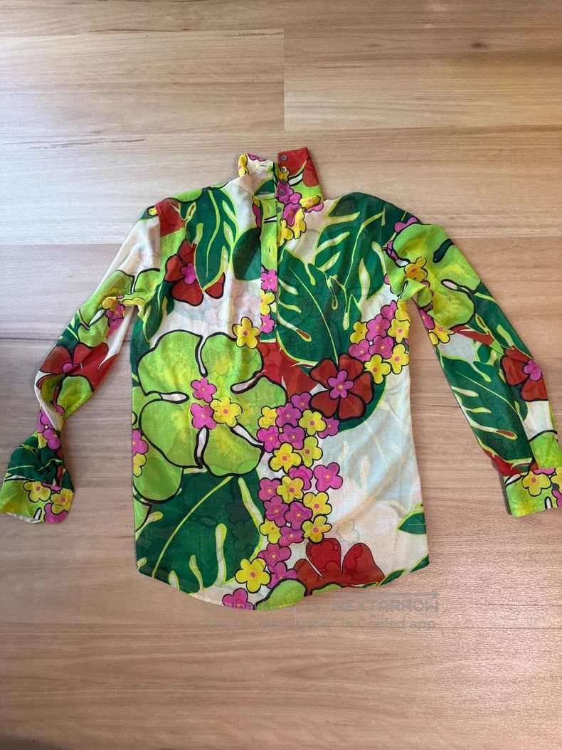 Dries Van Noten Dries Van Noten size:38 Flower Tree Print Shirt Size M / US 6-8 / IT 42-44 - 6 Thumbnail