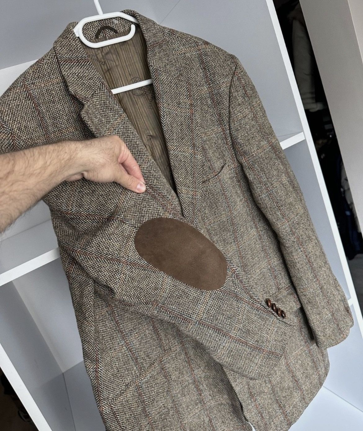 Harris Tweed Vintage Harris Tweed Barutti Wool Men’s Blazer Jacket Sz XL Size US XL / EU 56 / 4 - 2 Thumbnail