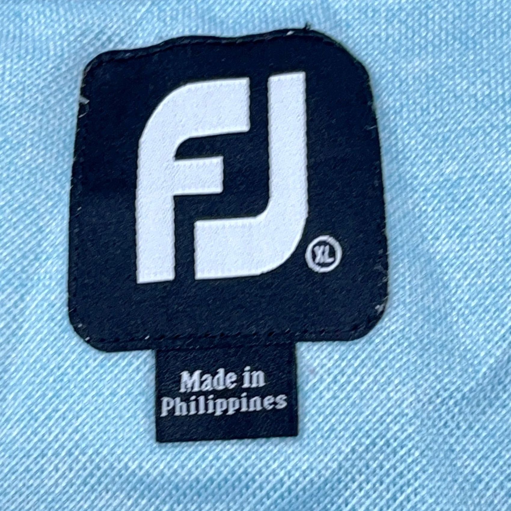 Footjoy Foot Joy Polo Shirt Men XL Light Blue Performance Golf Flat Pocket Stretch Size US XL / EU 56 / 4 - 4 Thumbnail