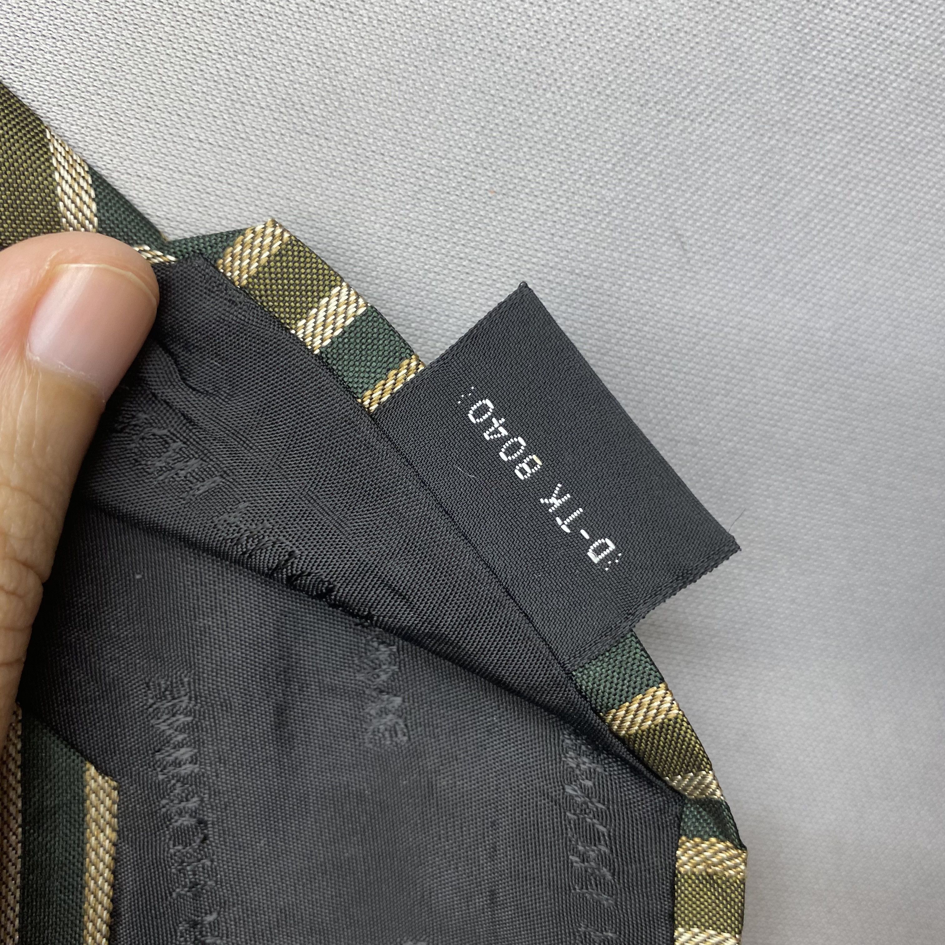 Yohji Yamamoto Vintage Yohji Yamamoto Y'saccs Pour Homme SILK Necktie Size ONE SIZE - 7 Thumbnail
