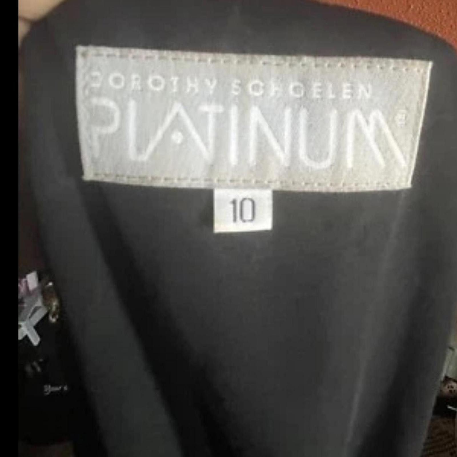 Other Vtg 90s dorothy schoelen Dress Platinum Size M / US 6-8 / IT 42-44 - 5 Thumbnail