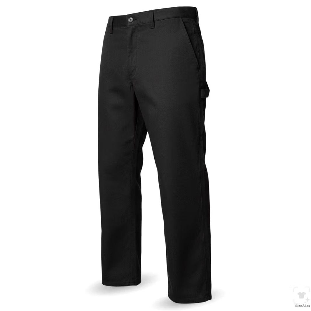 Dickies Dickies Carpenter Pants Boys 32 Regular Black Twill Polyester Cotton Workwear Pants Size US 32 / EU 48 - 2 Thumbnail