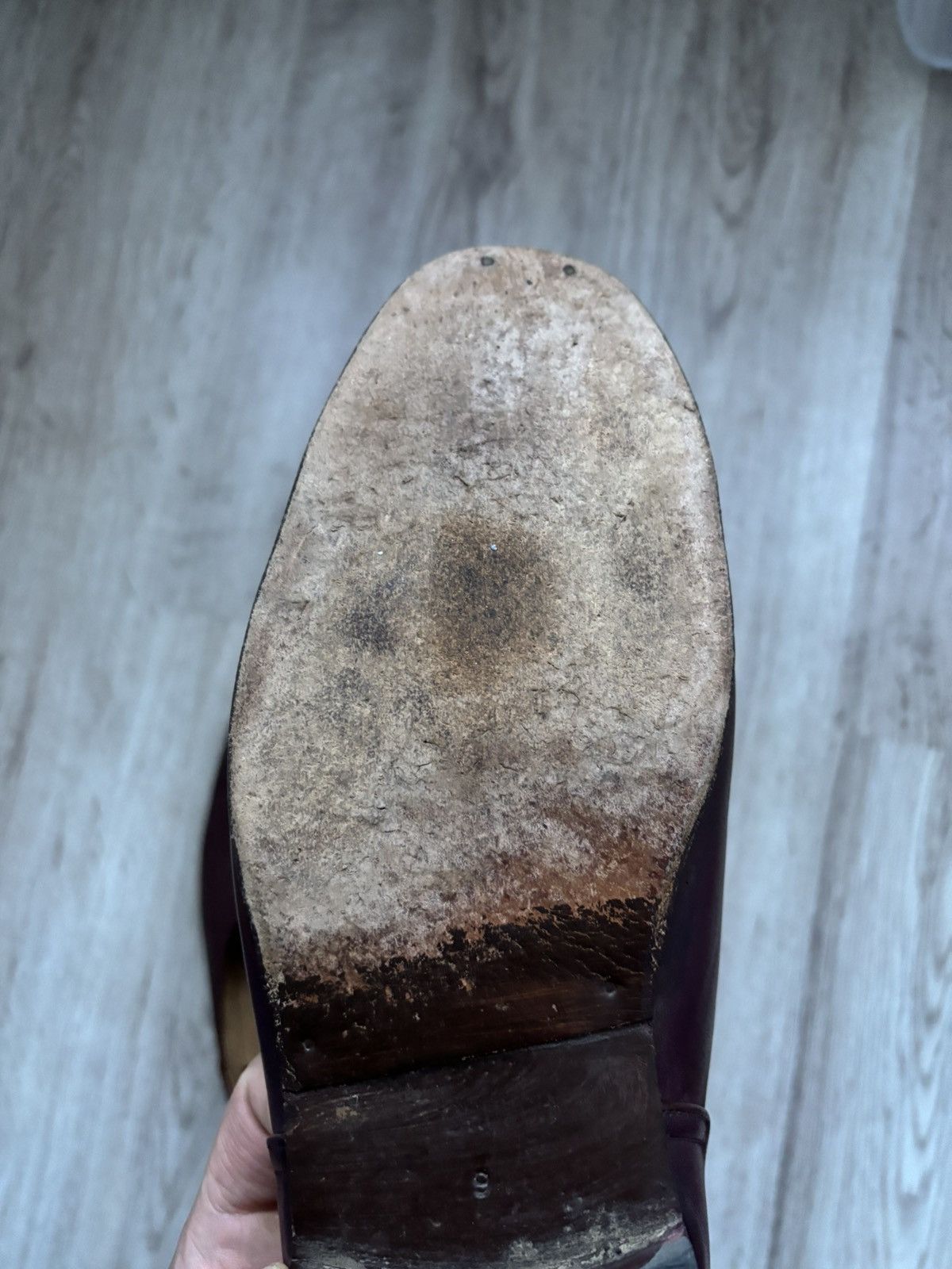 Church's Vintage Church’s Brown Leather Flats Shoes UK 9 / US 10 Size US 10 / EU 43 - 10 Thumbnail