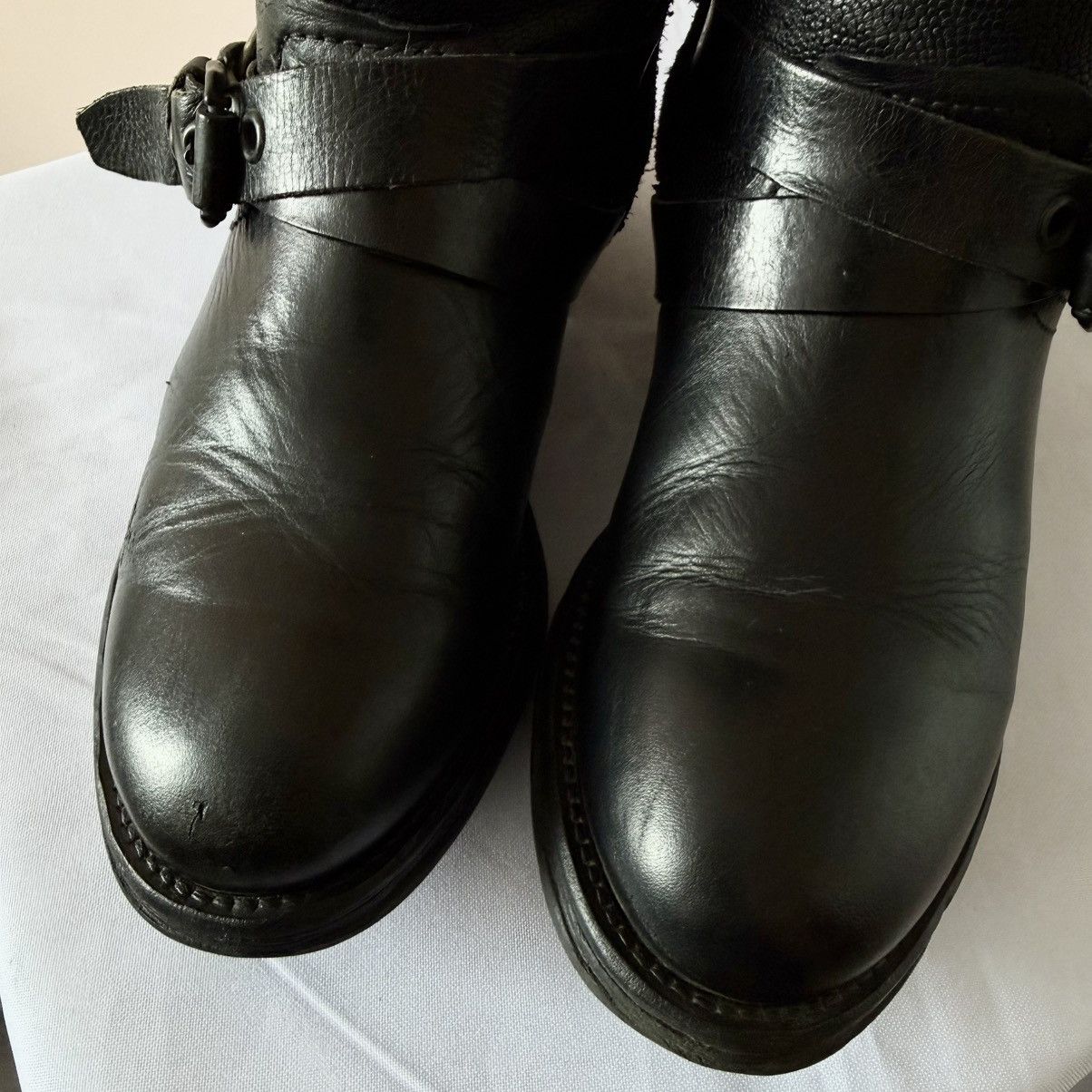A.S.98 Avantgarde A.S.98 Guidi Yohji Yamamoto Style Biker Boots Size US 6 / IT 36 - 3 Thumbnail