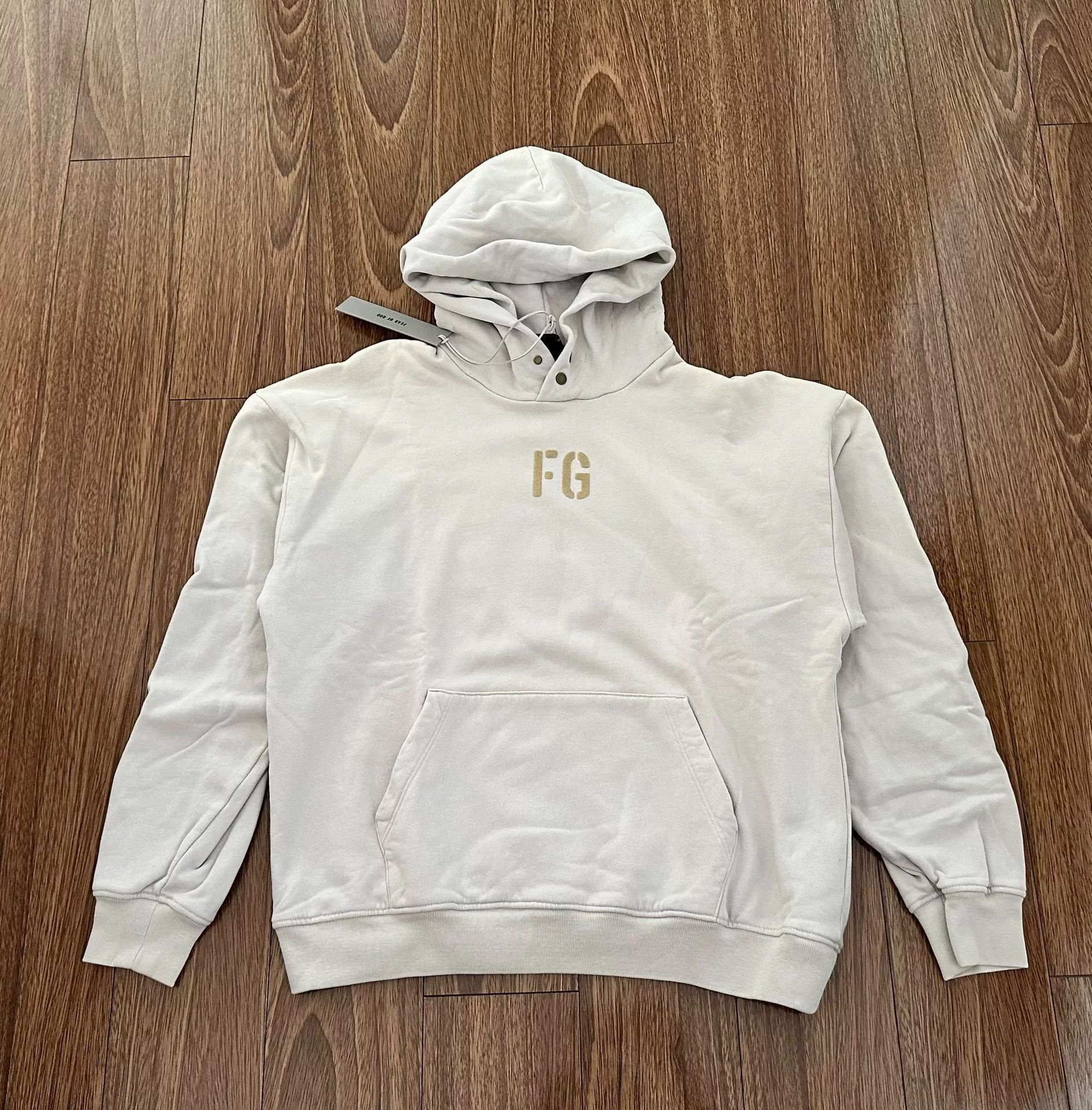 Fear of God × Pacsun Fear of God All Over Print FOG Hoodie | Grailed