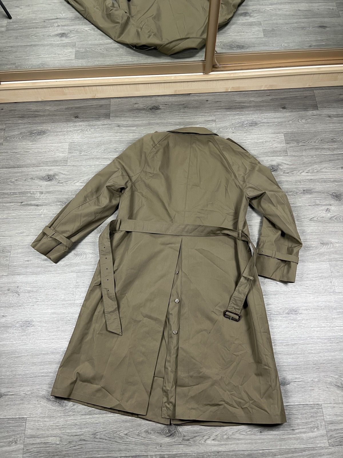 Other Retro Mens Diolen 1973s Trench Coat Size 50 Beige Size US L / EU 52-54 / 3 - 14 Thumbnail