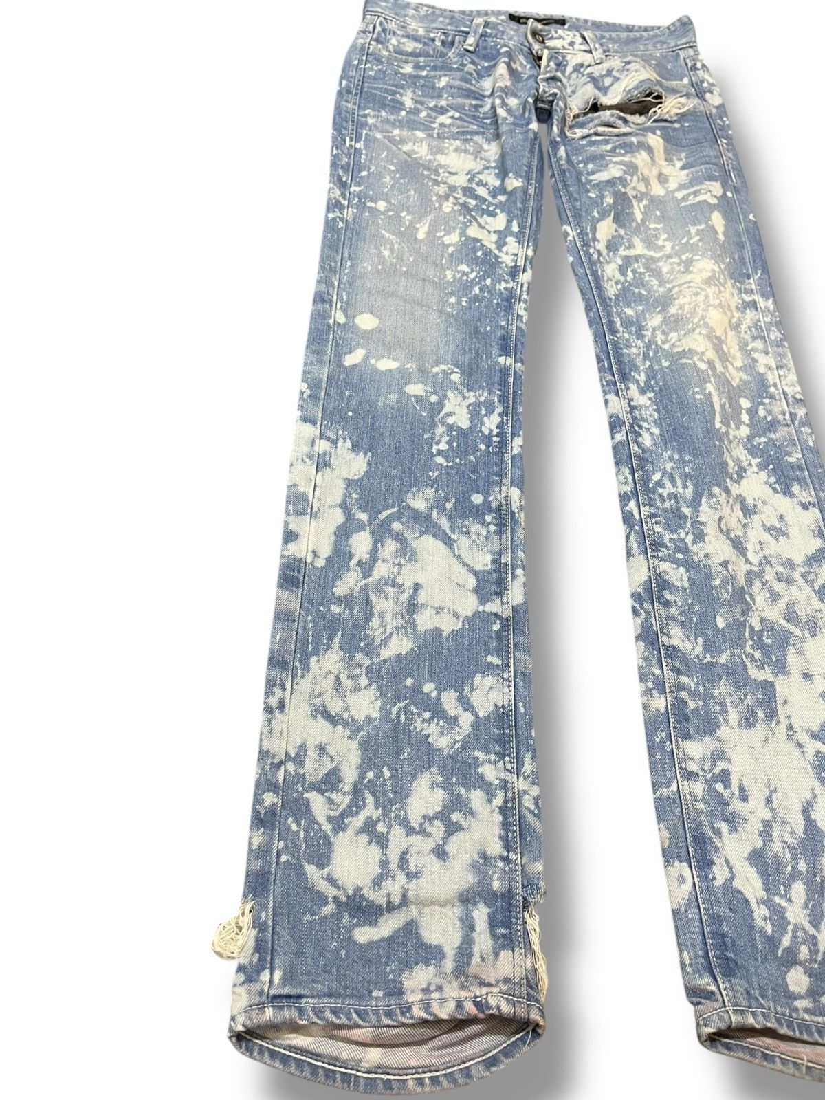 Japanese Brand × Vanquish Vintage Vanquish Acid Wash Distressed Denim Size US 29 - 3 Thumbnail