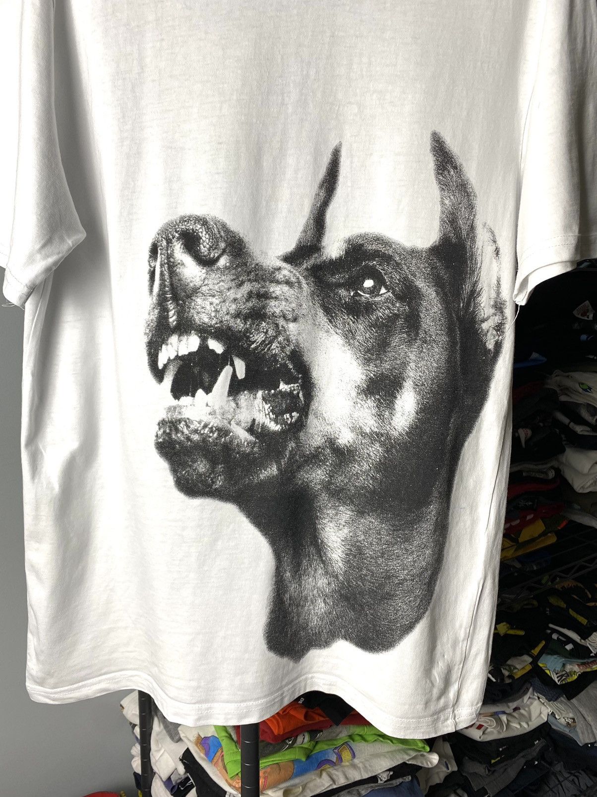 Other Vintage Doberman Art T Shirt Givenchy Style Big Print Hype Size US M / EU 48-50 / 2 - 2 Thumbnail
