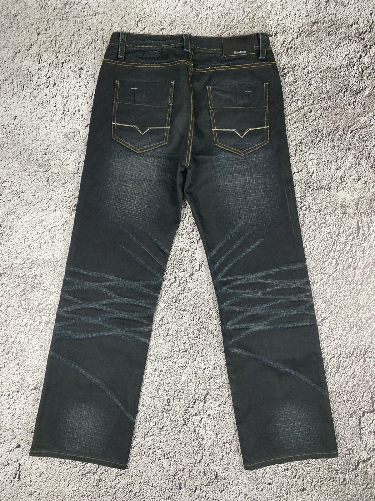 Vintage Vintage Y2K 00s style straight faded jeans streetwear 32 Size US 32 / EU 48 - 4 Thumbnail
