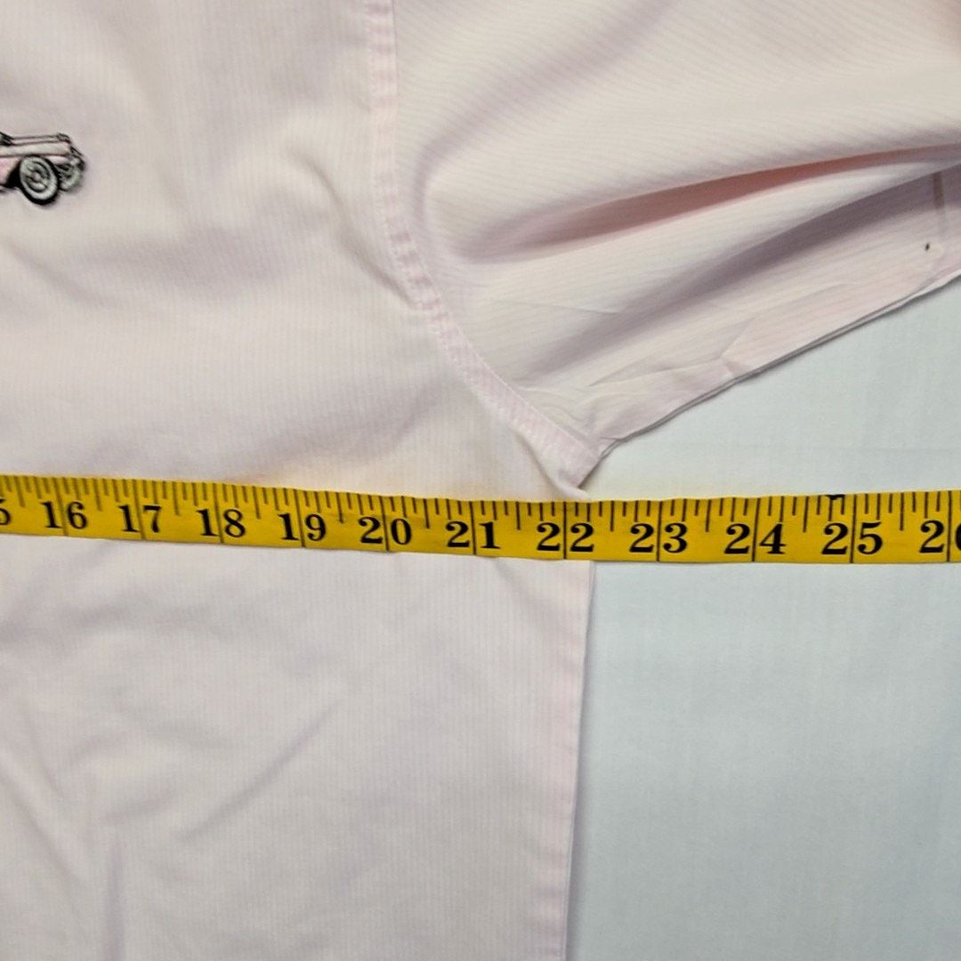 Other Pink Car Shirt Cruisin Graphic Rhinestone L Button Up Size US L / EU 52-54 / 3 - 11 Thumbnail
