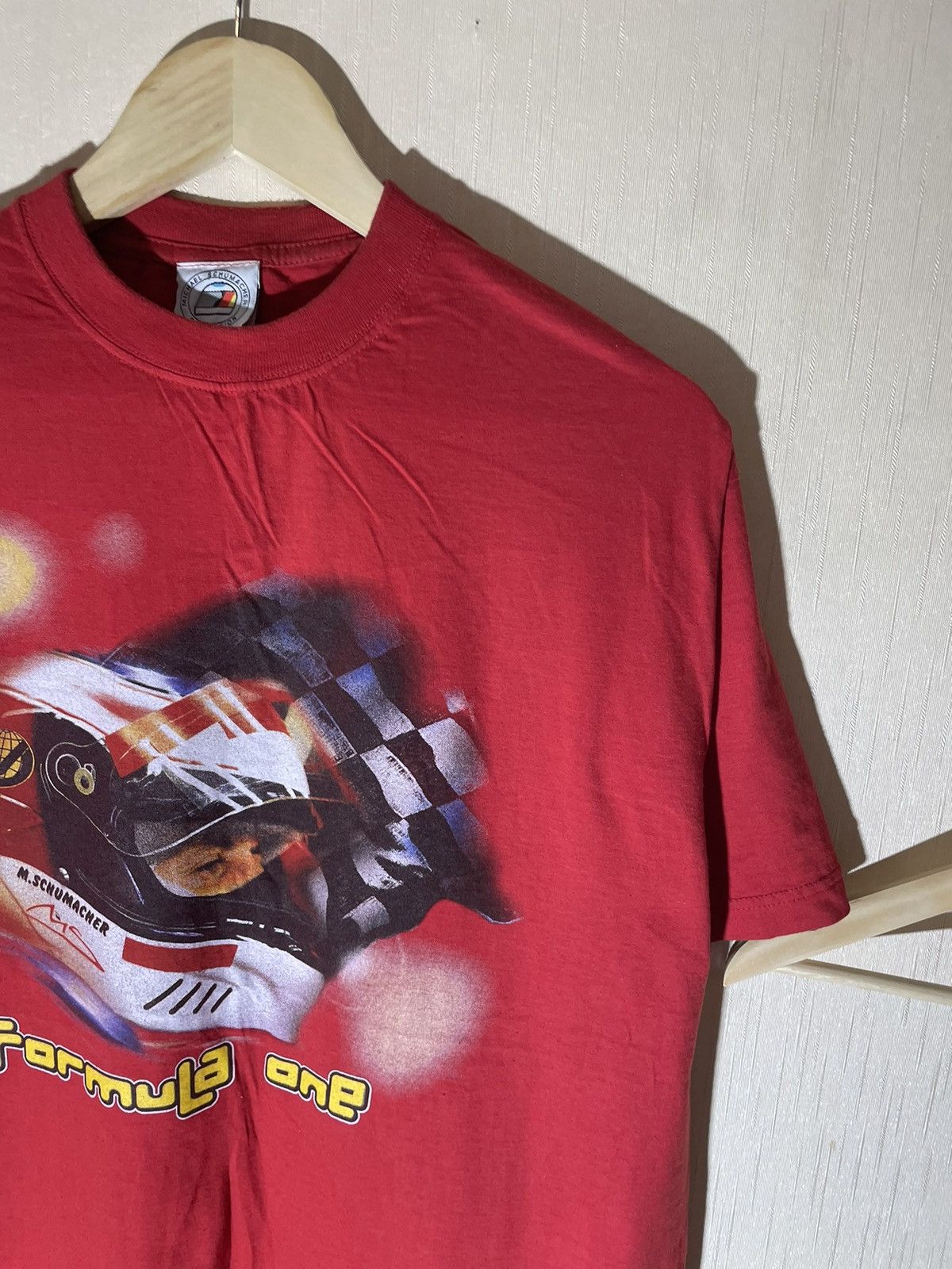 Formula 1 × Vintage Formula 1 Michael Schumacher racing vintage T shirt Size US L / EU 52-54 / 3 - 2 Thumbnail