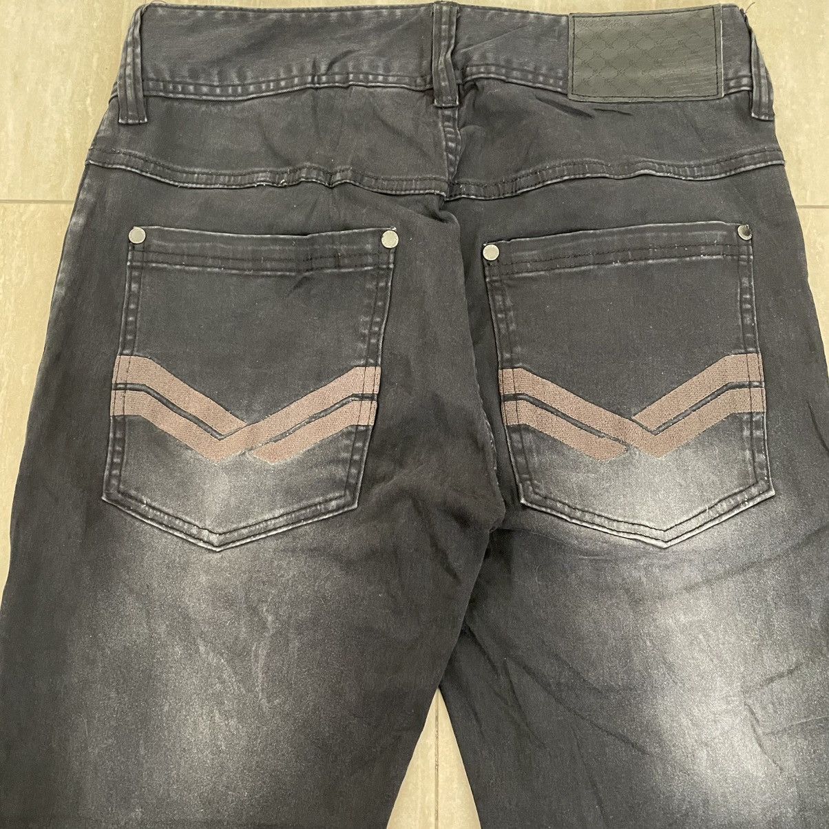 Japanese Brand Karl Kani Washed Jeans Size US 30 / EU 46 - 6 Thumbnail