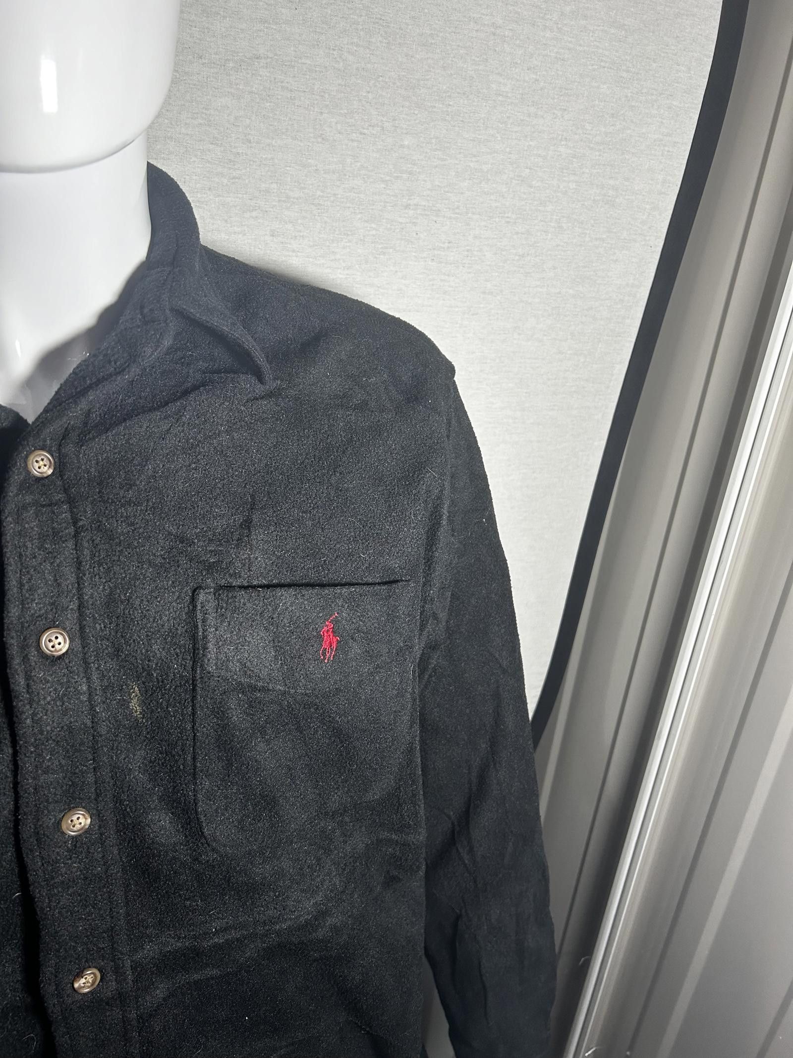 Polo Ralph Lauren Polo Ralph Lauren Flannel Shirt – Classic Black Style Size US L / EU 52-54 / 3 - 3 Thumbnail