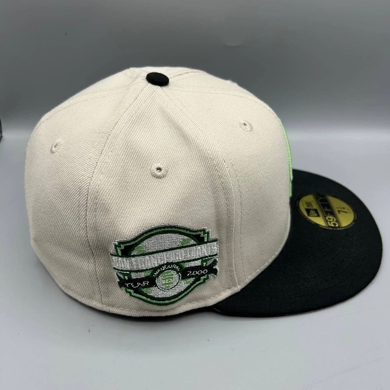 New Era San Francisco Giants Hat 7 1/4 59Fifty New Era MLB Fitted Size ONE SIZE - 4 Thumbnail