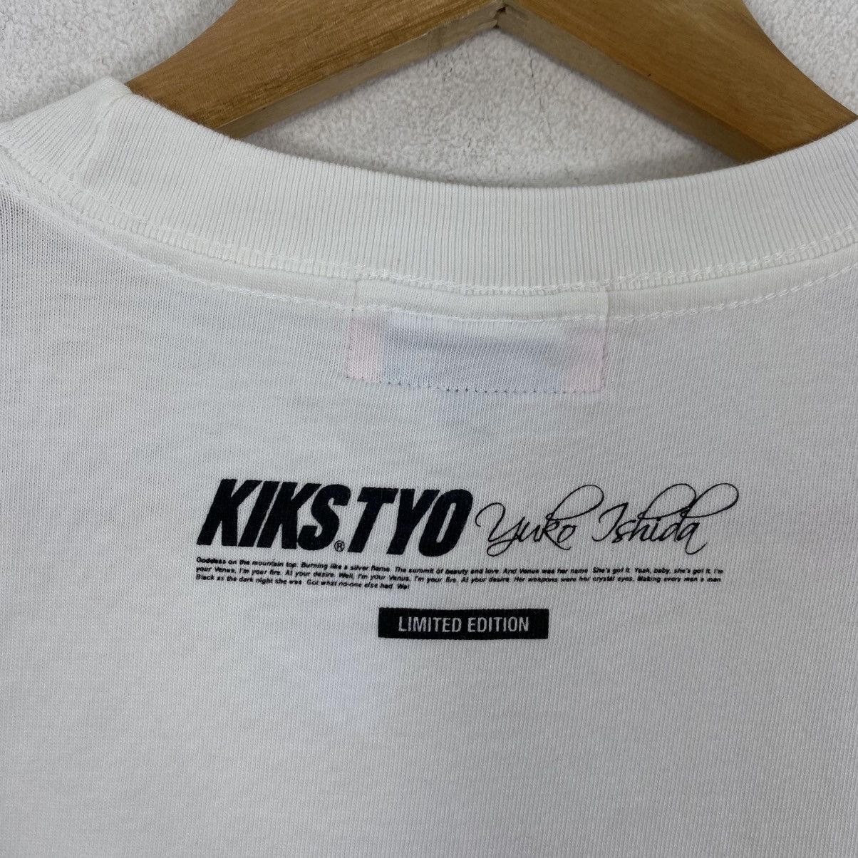 KIKS TYO KIKS TYO Yuko Ishida AJ1 Sneaker Girl Tee White M 2008 Rare Size US M / EU 48-50 / 2 - 6 Thumbnail