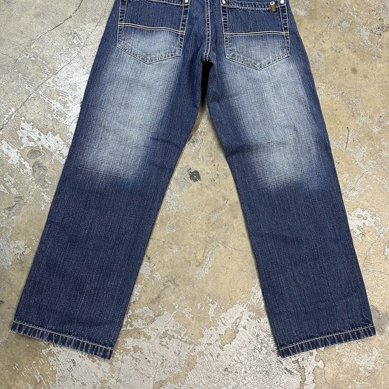 JNCO × Southpole Vintage Y2K Southpole Faded Blue Baggy Denim Jeans Size 30 Size US 30 / EU 46 - 6 Thumbnail