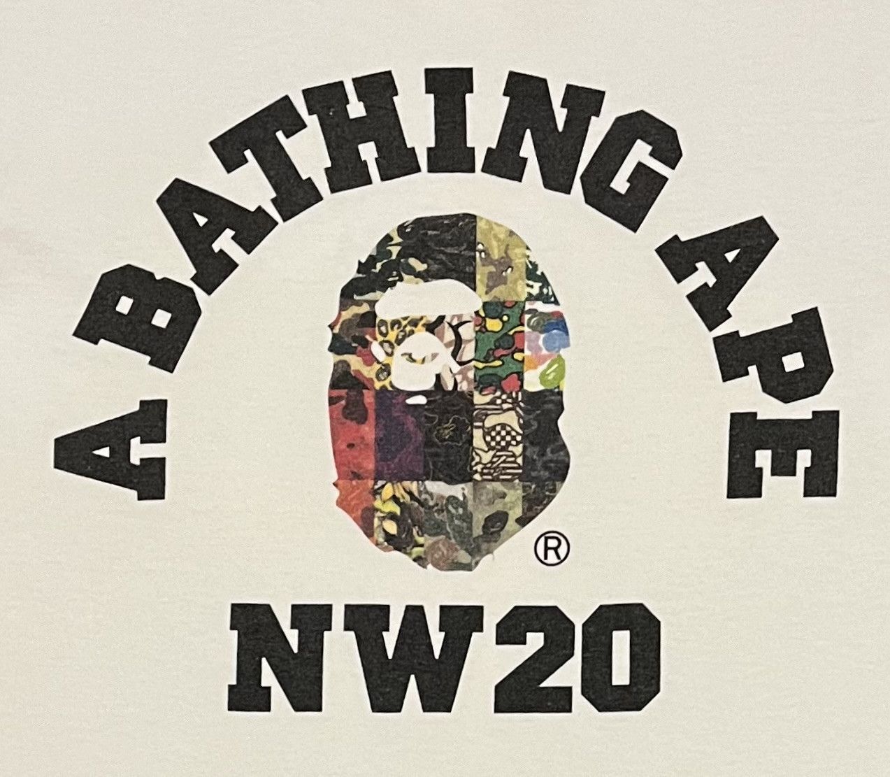 Bape Bape camo anniversary tee shirt Size US S / EU 44-46 / 1 - 3 Thumbnail