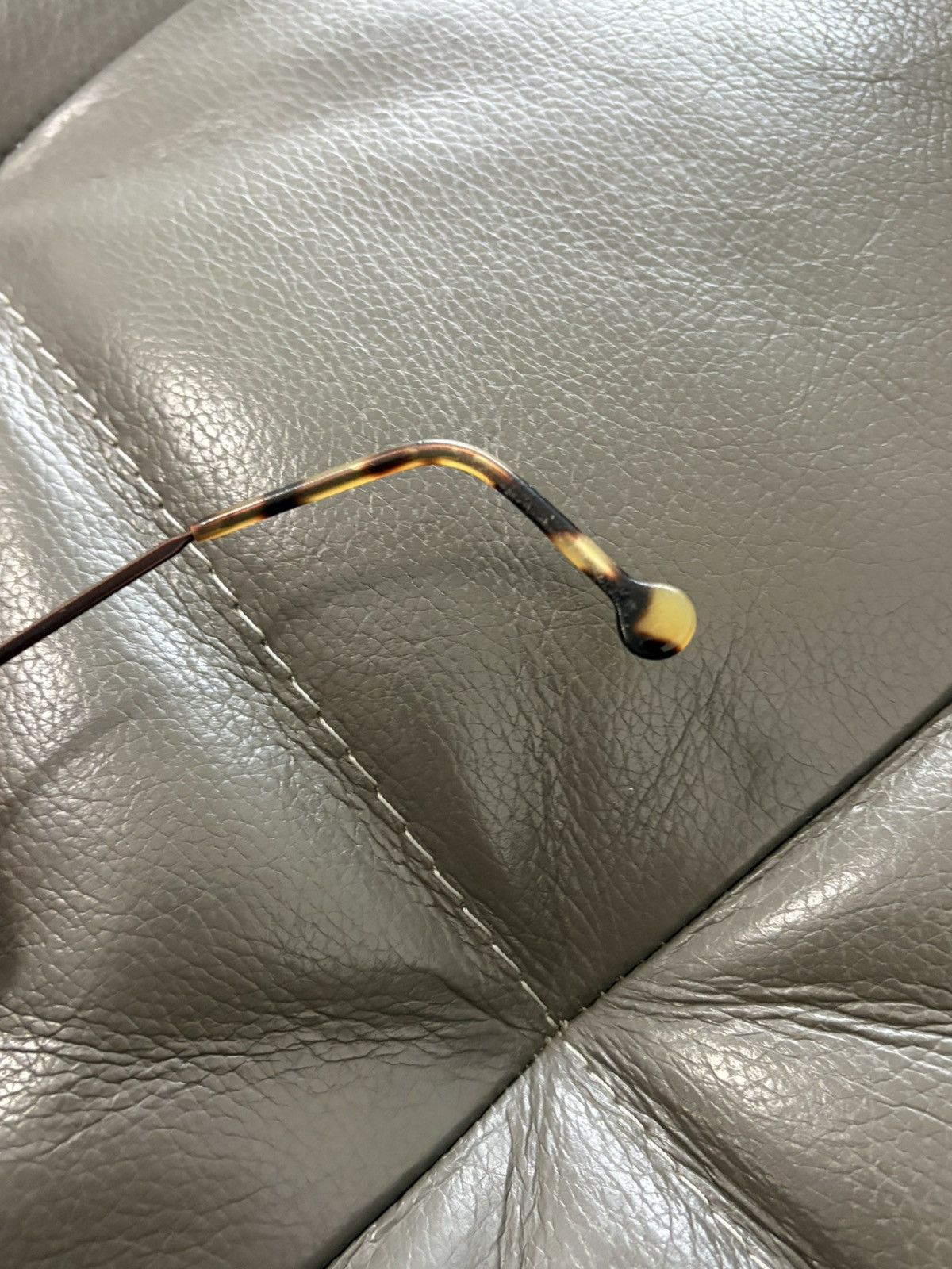 l.a.Eyeworks L.A. Eyeworks MINI 414 Oval Metal Eyeglasses Size ONE SIZE - 6 Thumbnail