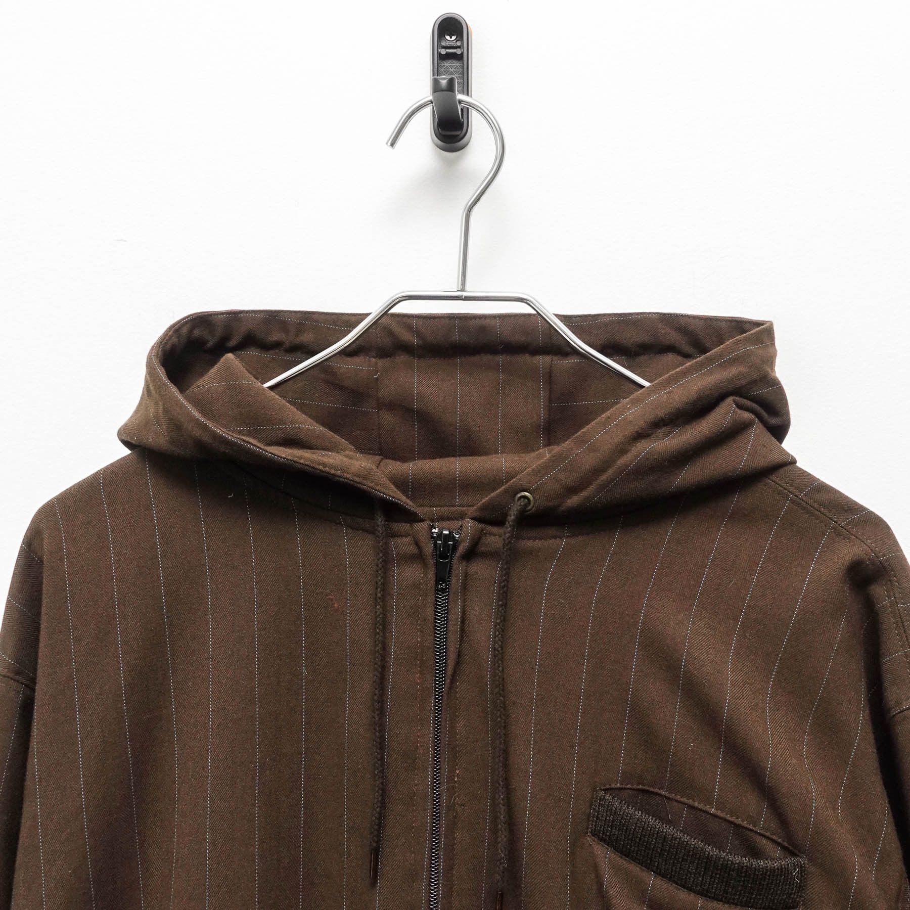 Vintage VTG Upper Playground Brown Hooded Lightweight Jacket USA Size US XL / EU 56 / 4 - 2 Thumbnail