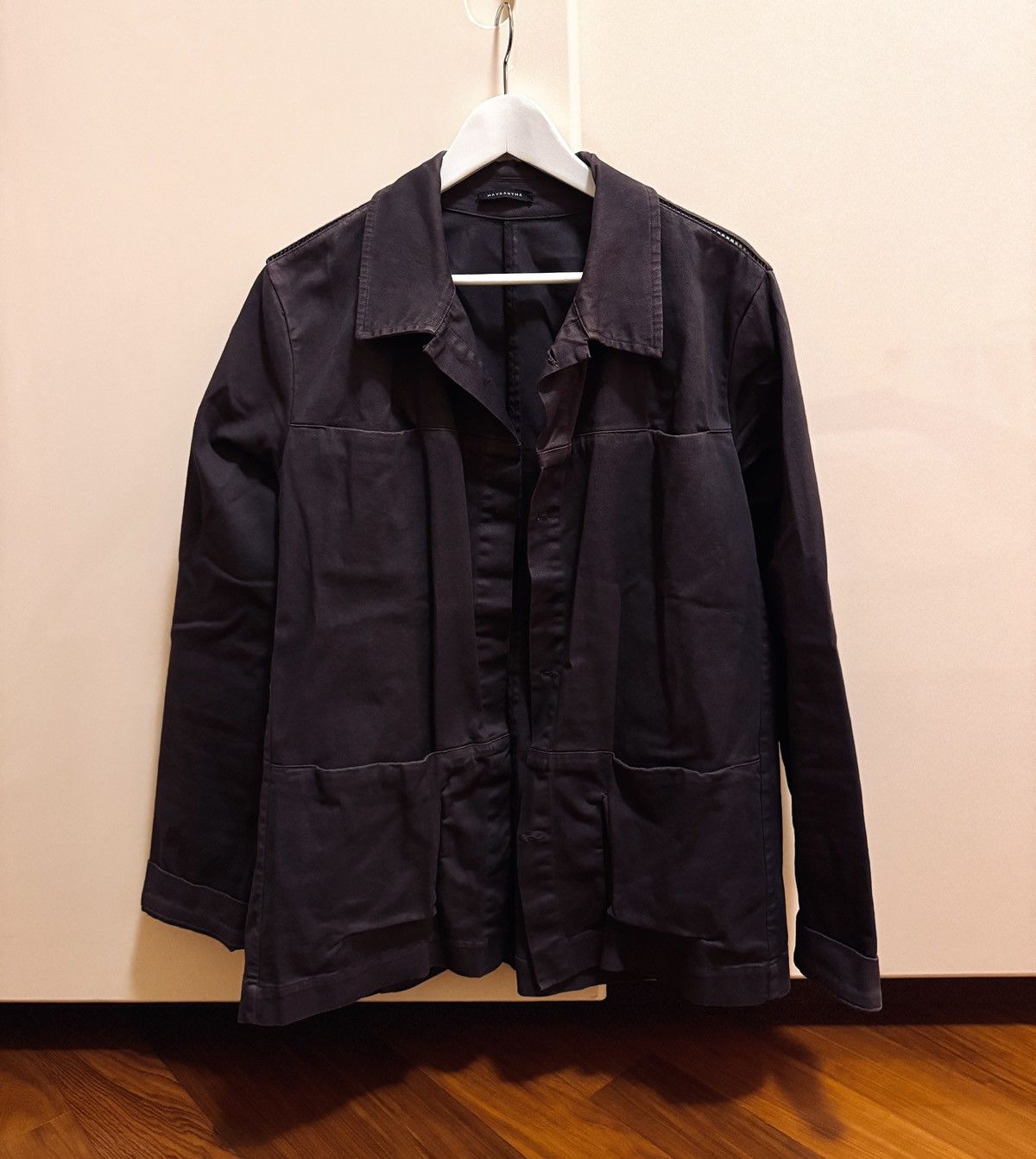 Mavranyma Mavranyma Garment-Dyed Cotton Jacket giacca Size US M / EU 48-50 / 2 - 1 Thumbnail