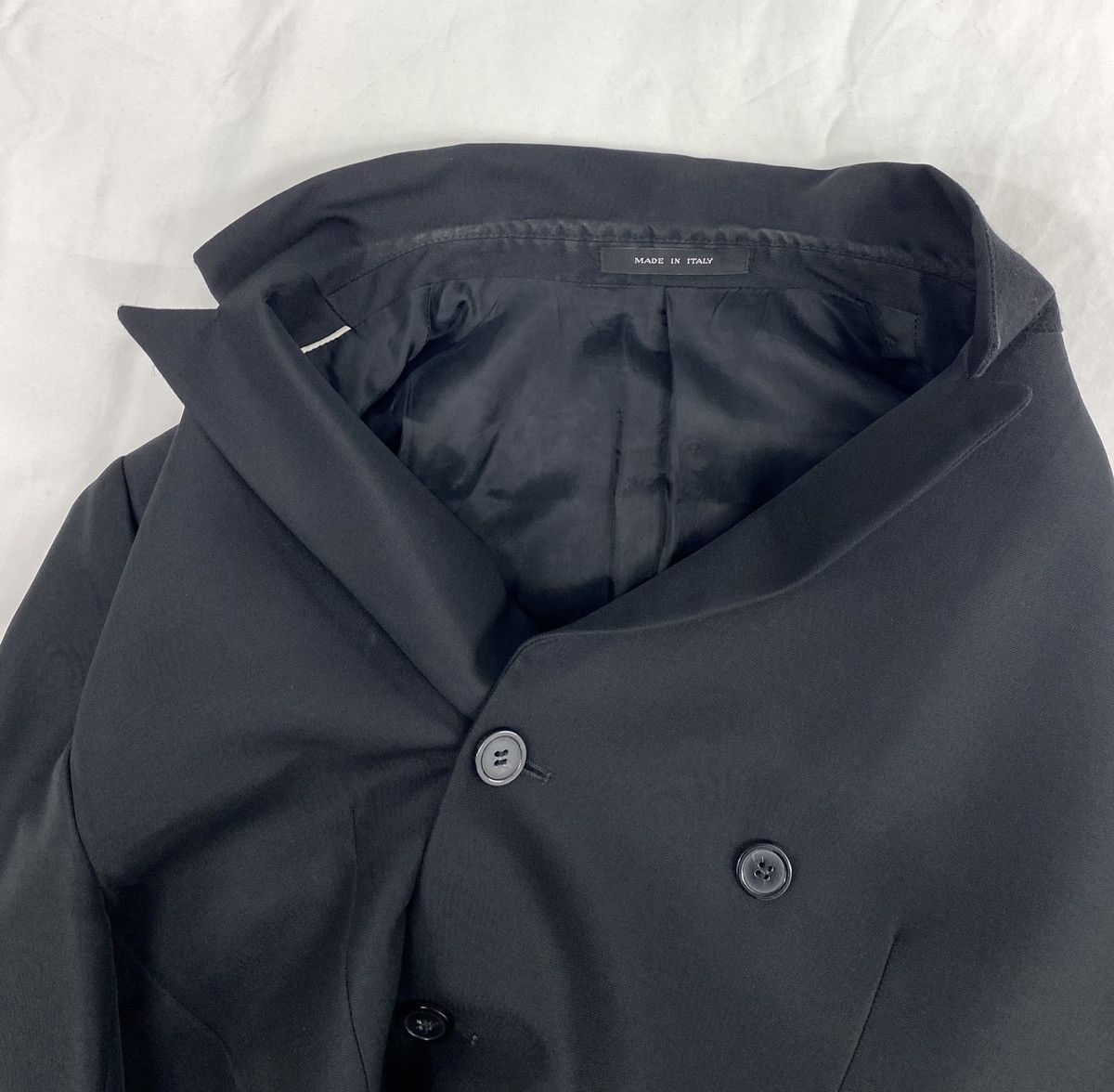 Emporio Armani Emporio Armani Virgin Wool Double-breasted Blazer Size 40R - 14 Thumbnail
