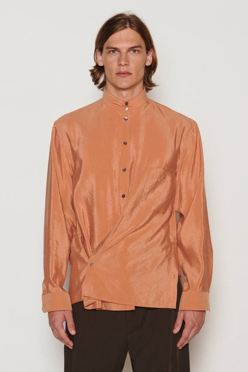 Lemaire Lemaire Silk Blend Shirt Size US M / EU 48-50 / 2 - 1 Thumbnail