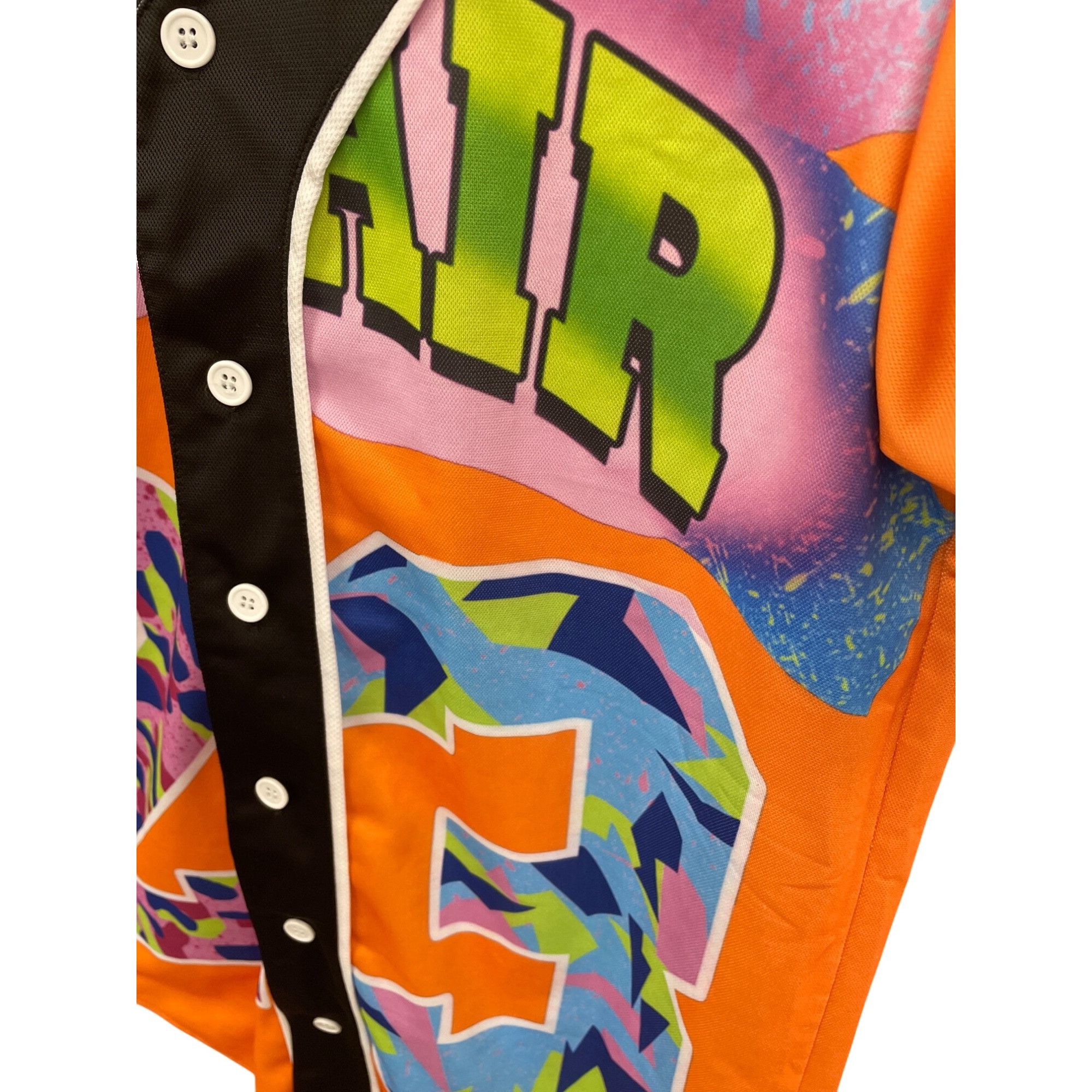 Other Hop Fashion Bel-Air 23 womans orange green Jersey Size M S Size M / US 6-8 / IT 42-44 - 7 Thumbnail