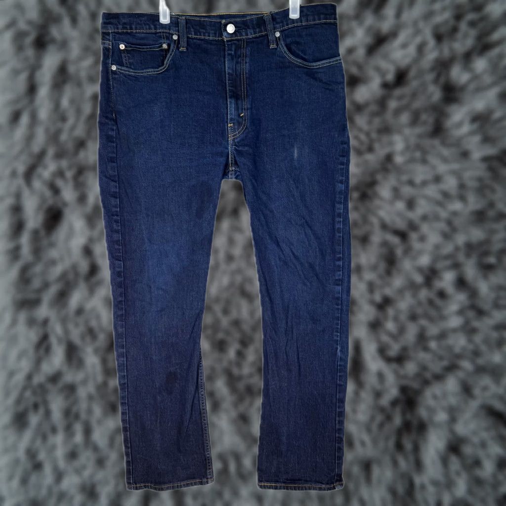 Levi's Levi’s 514 Jeans Men's 38x32 Blue Denim Straight Mid Rise 100% Cotton Jeans Size US 38 / EU 54 - 1 Thumbnail
