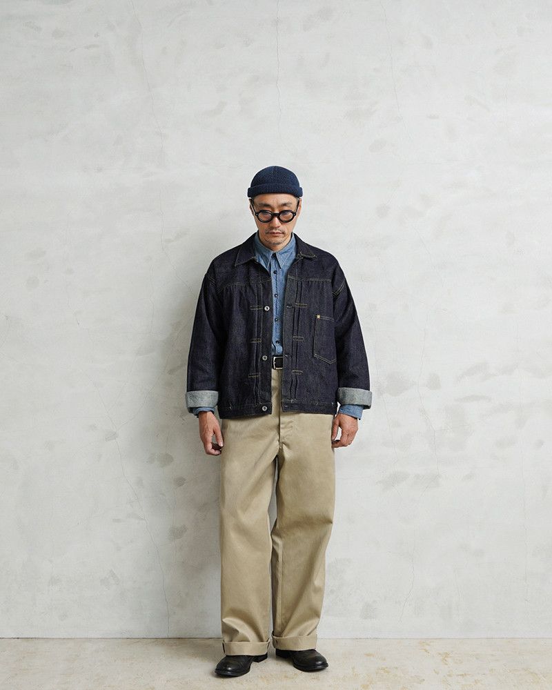 Orslow [S] Vintage Fit Army Trousers in Khaki (SS21) Size US 30 / EU 46 - 9 Thumbnail