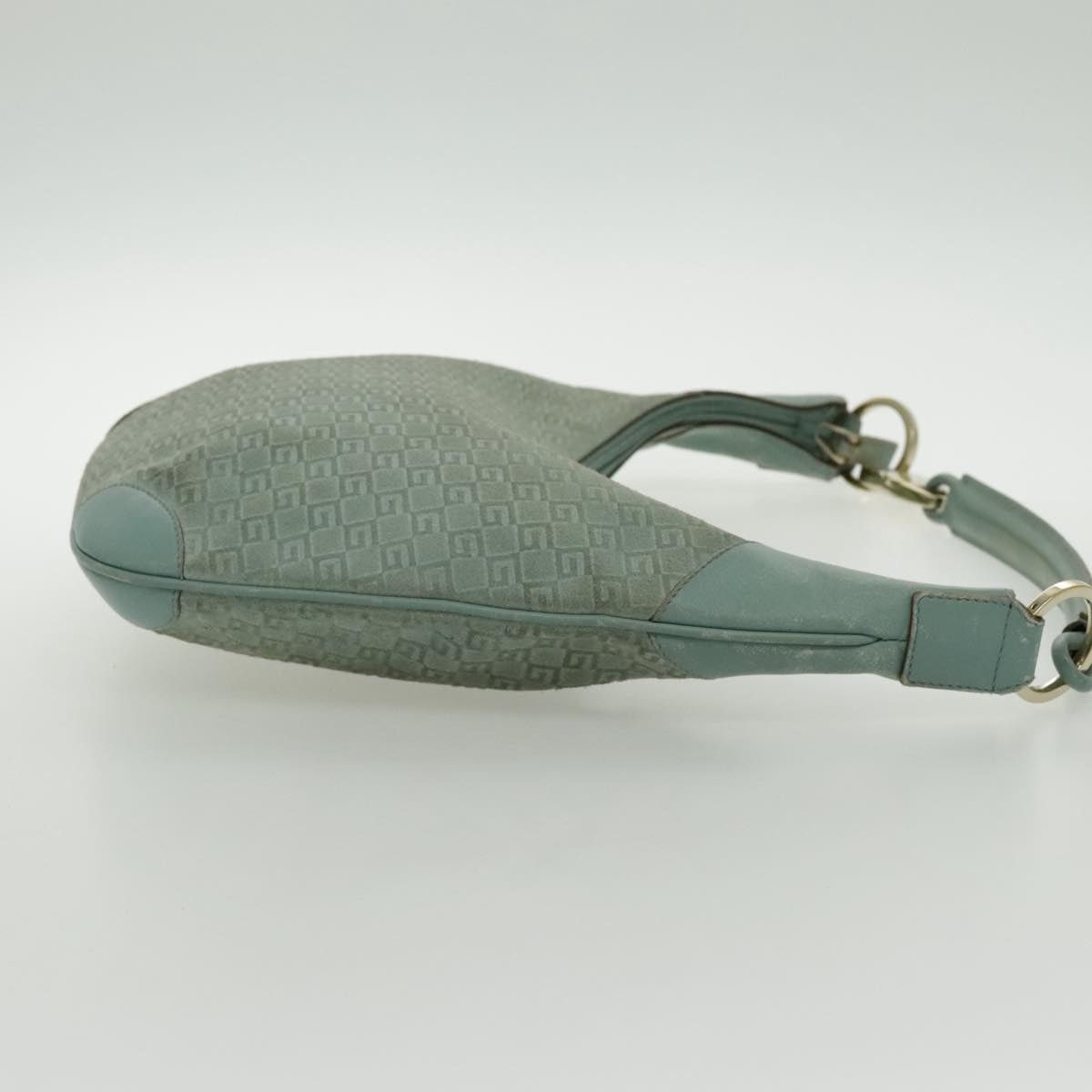 Gucci GUCCI Shoulder Bag Suede Blue Gold 001 001 Size ONE SIZE - 4 Thumbnail