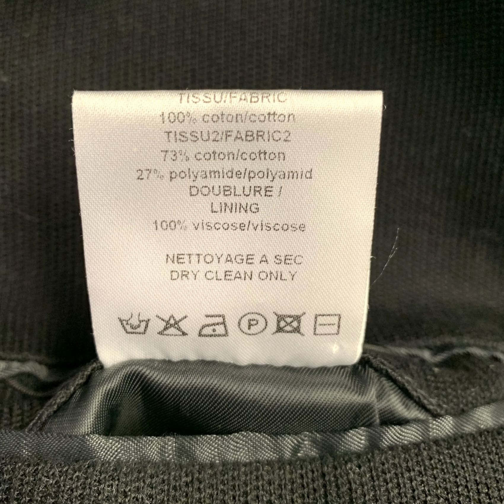 Lanvin LANVIN Jacket Size 42 Black Mixed Fabrics Cotton Single breasted Jacket Mens Medium? Size US XS / EU 42 / 0 - 6 Thumbnail