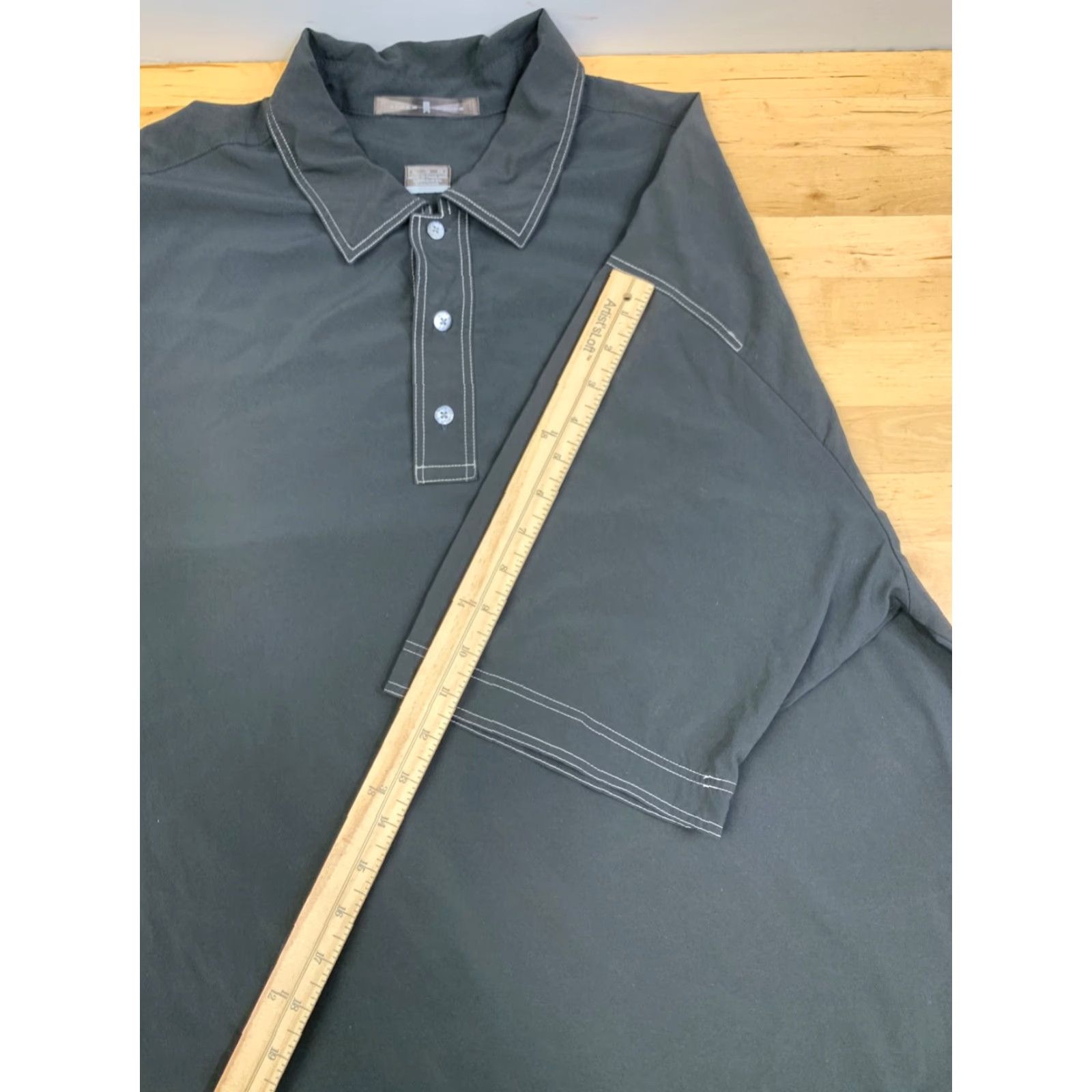 Vintage VINTAGE Tiger Woods Golf Polo Mens XL Black Casual Stretch Performance 11891 Size US XL / EU 56 / 4 - 6 Thumbnail