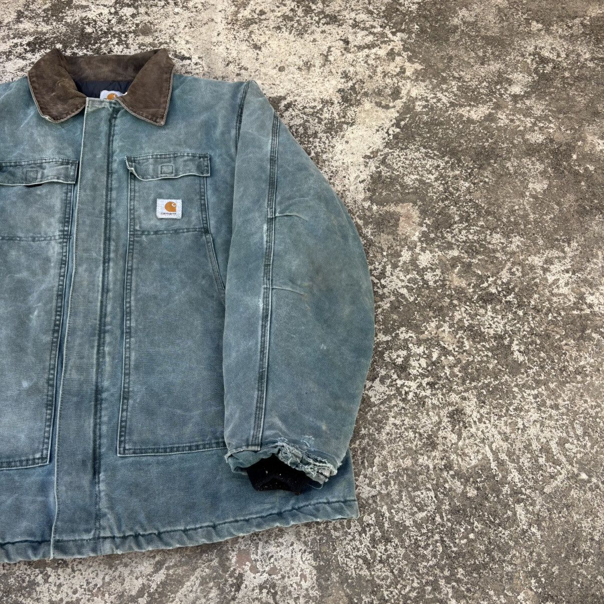 Carhartt Vintage Carhartt Arctic Jacket (HUNTER GREEN) Made in USA Size US XL / EU 56 / 4 - 4 Thumbnail