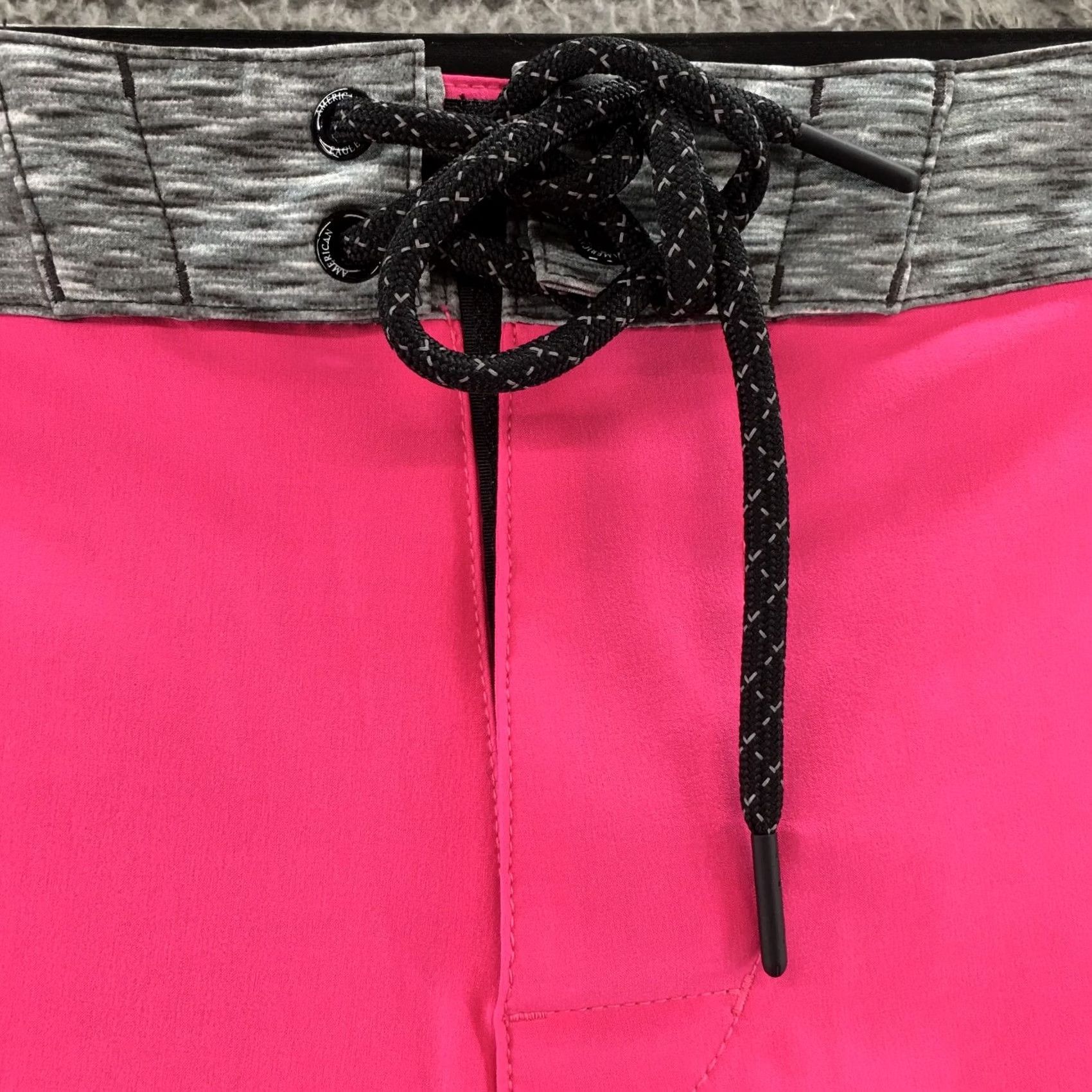 American Eagle Outfitters American Eagle Board Shorts Womens XS Multicolor Drawstring Size 26" / US 2 / IT 38 - 3 Thumbnail