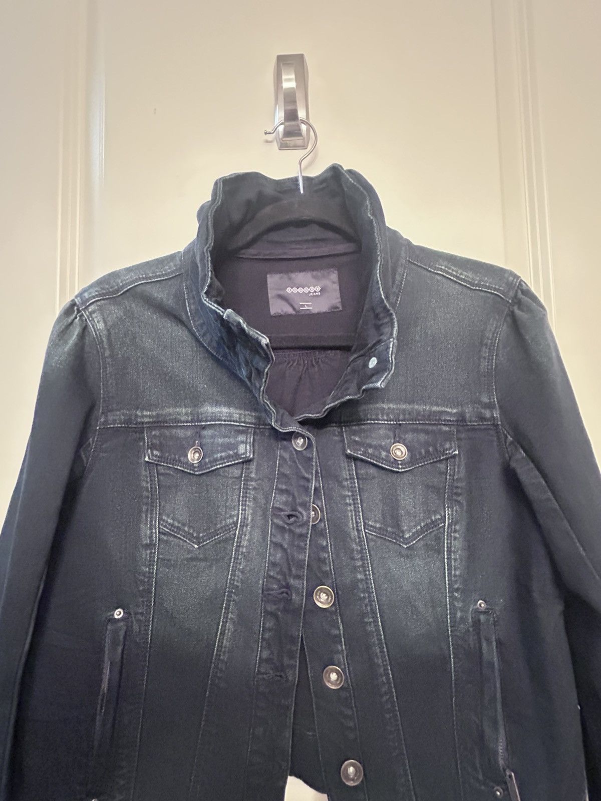 Bonobos Woman’s large denim button up jean jacket Size L / US 10 / IT 46 - 4 Thumbnail