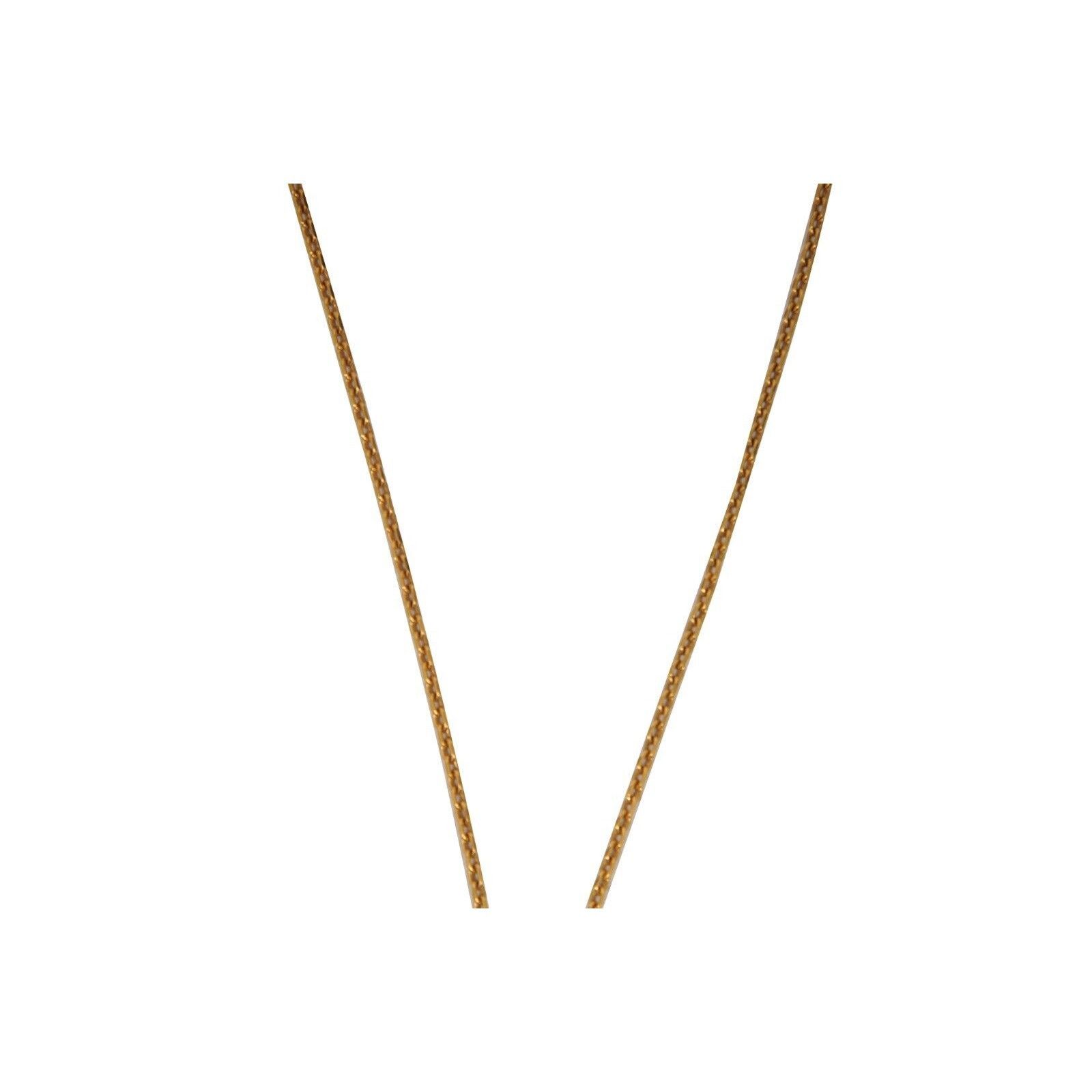 Versace Medusa Head Logo Pendant Necklace Gold Crystals Rope Size ONE SIZE - 3 Thumbnail