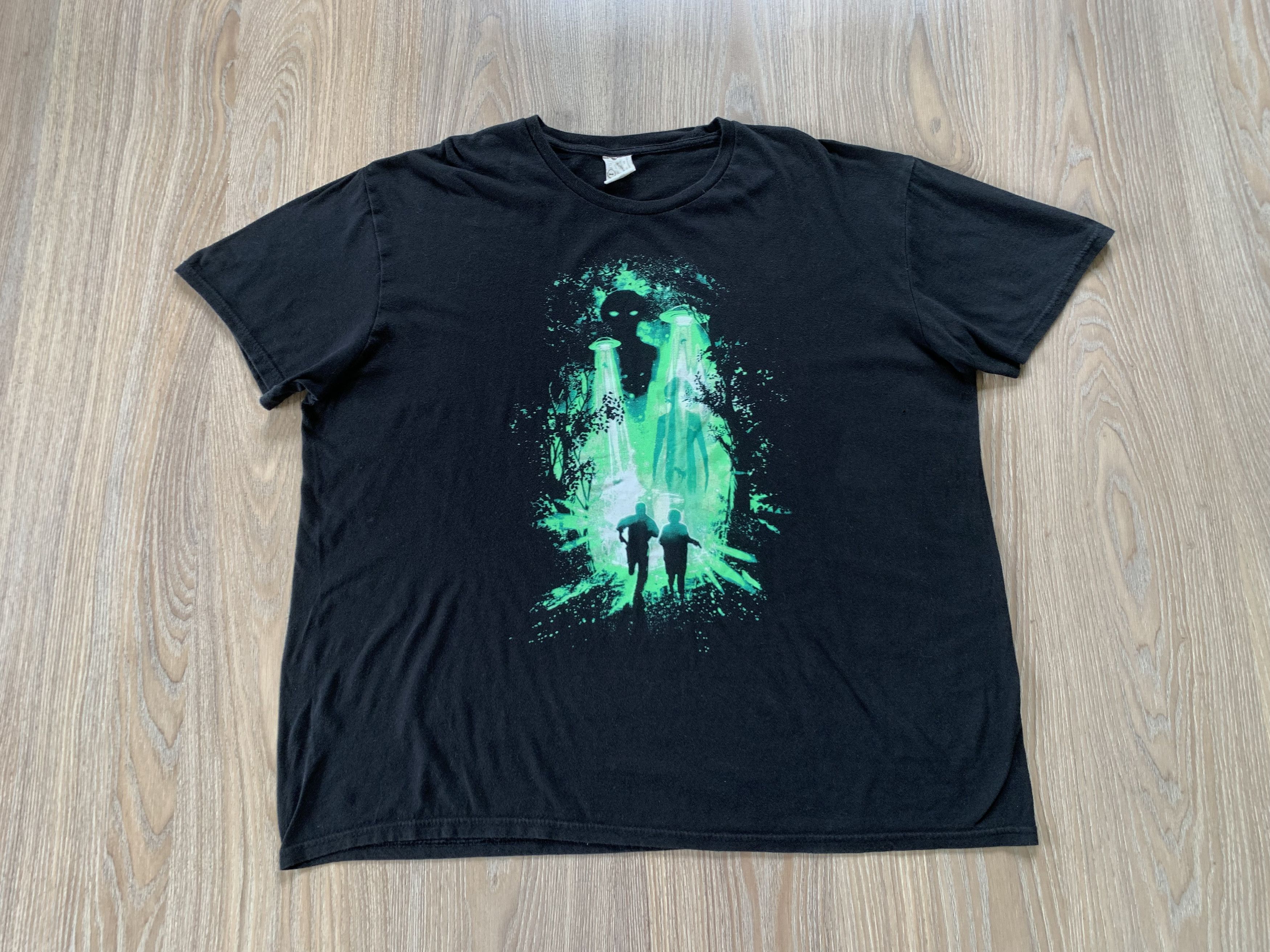 Vintage Mens The X-Files Alien Horror Series Movie T Shirt Size US XL / EU 56 / 4 - 2 Thumbnail