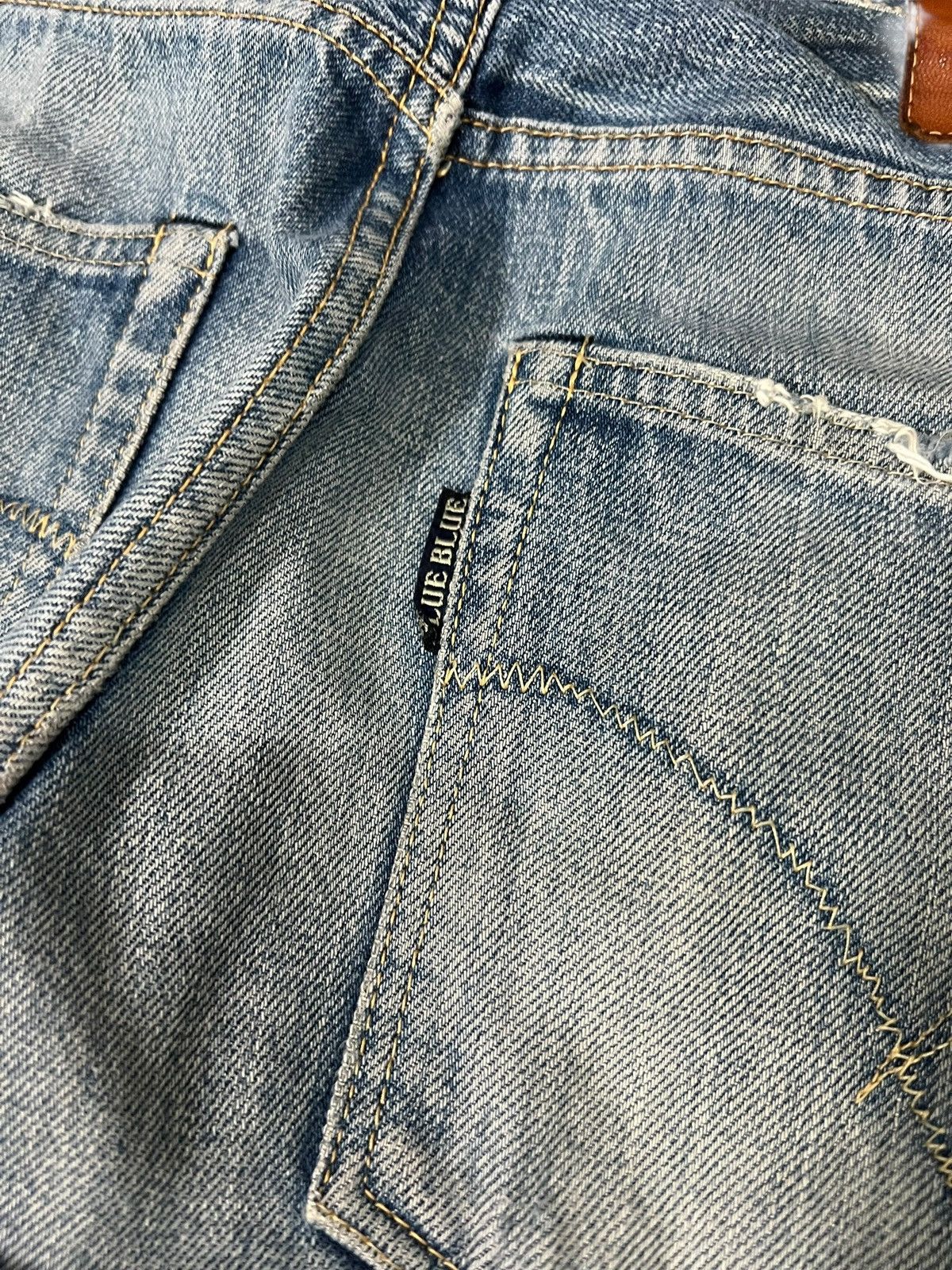 Blue Blue Japan Blue Blue Japan Distress Selvedge Jean Size US 32 / EU 48 - 18 Thumbnail