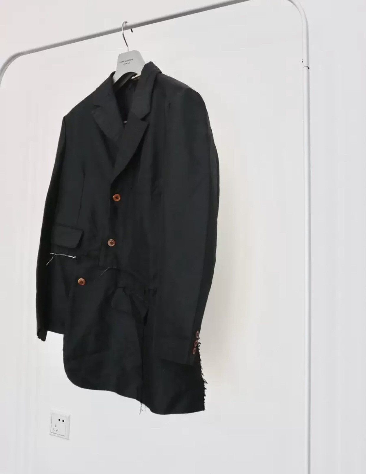 Comme des Garcons Black displaced deconstruction suit 2412-Nextarrow Size 40S - 5 Thumbnail