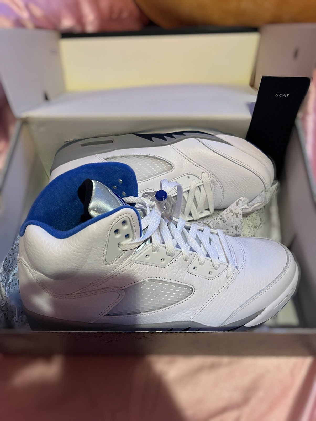Jordan Brand Stealth Air jordan 5’s 11.5M Size US 11.5 / EU 44-45 - 5 Thumbnail