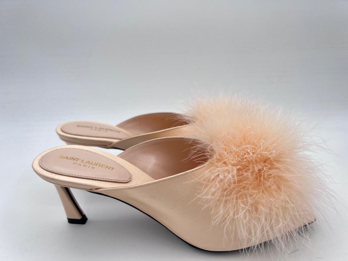 Saint Laurent Paris New Saint Laurent Blanco mules IT 37/ US 7 Size US 7 / IT 37 - 15 Thumbnail