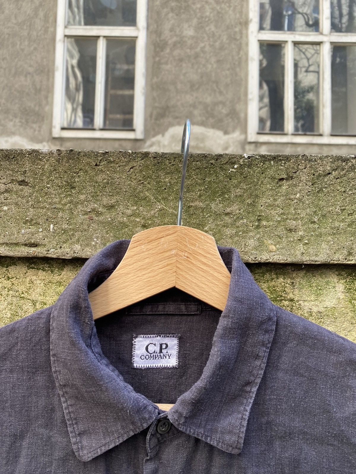 C.P. Company × Vintage Vintage C.P.Company Linnen Shirt Size US M / EU 48-50 / 2 - 2 Thumbnail