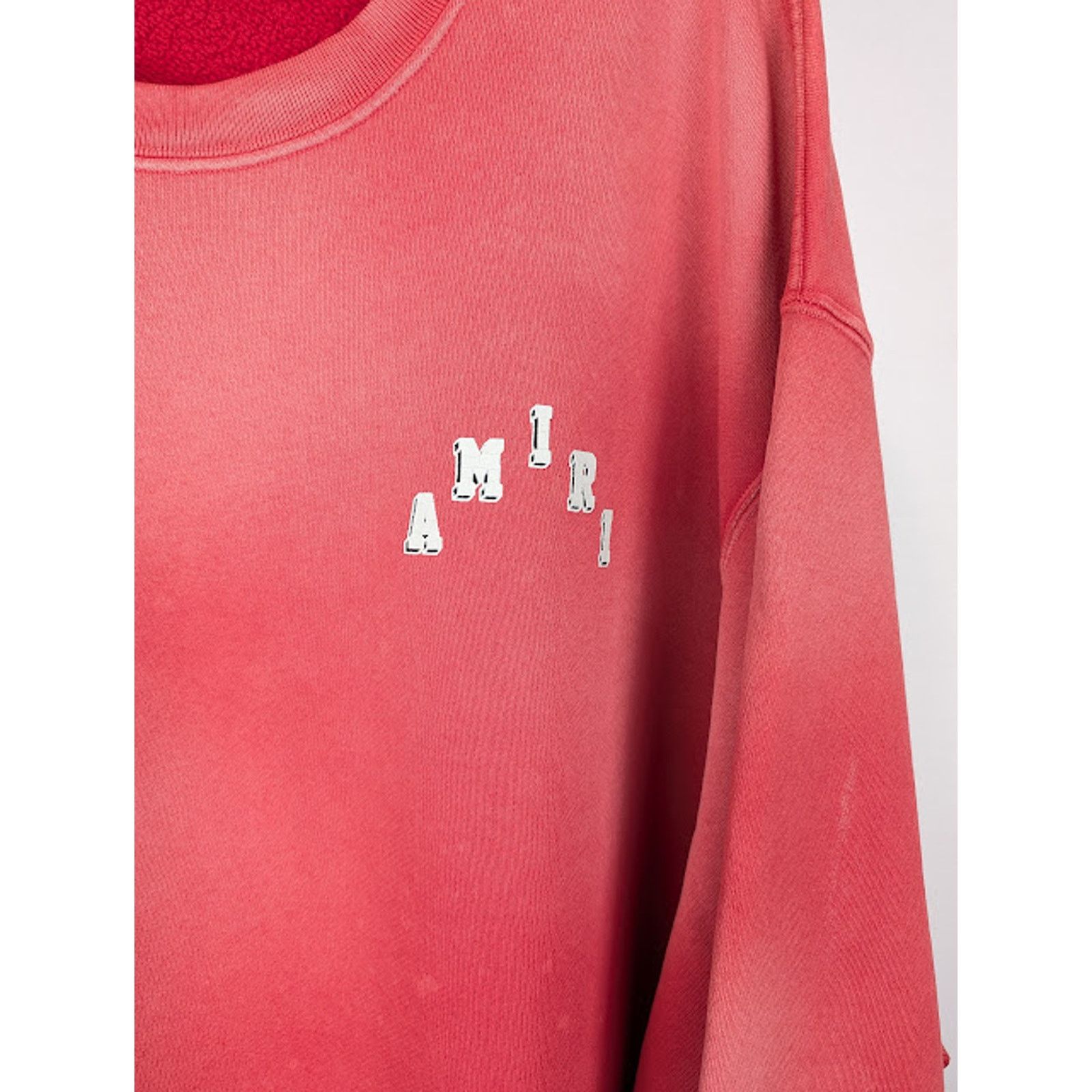 Amiri o1rshd1 Q:2 / Vintage Collegiate Crewneck Sweatshirt in Red Size US M / EU 48-50 / 2 - 4 Thumbnail
